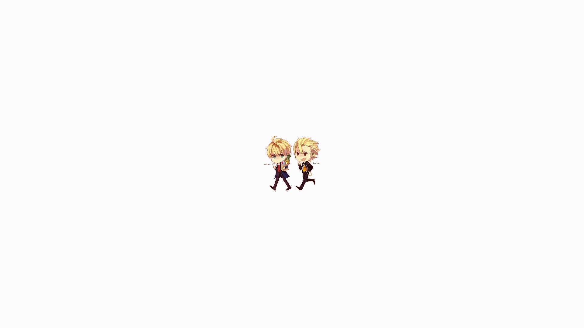 Two anime boys walking HD Wallpaper