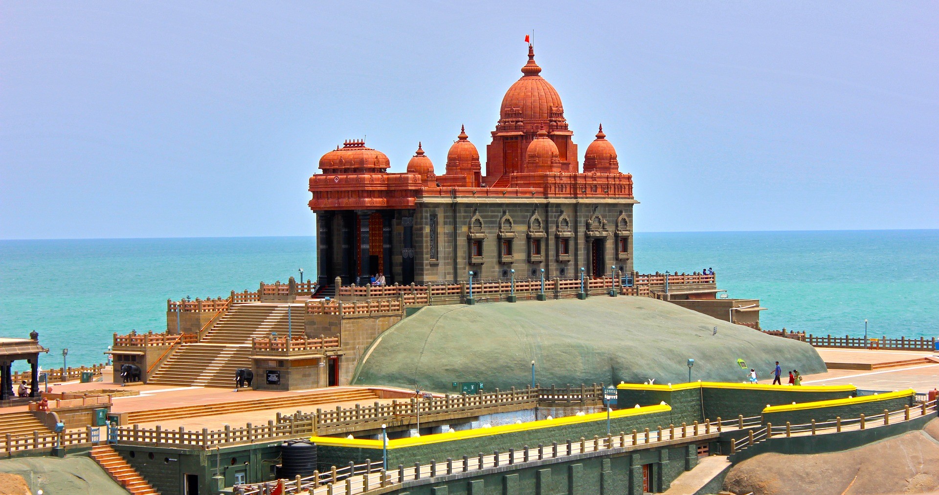 Vivekananda Rock Memorial, Kanyakumari, India HD Wallpaper