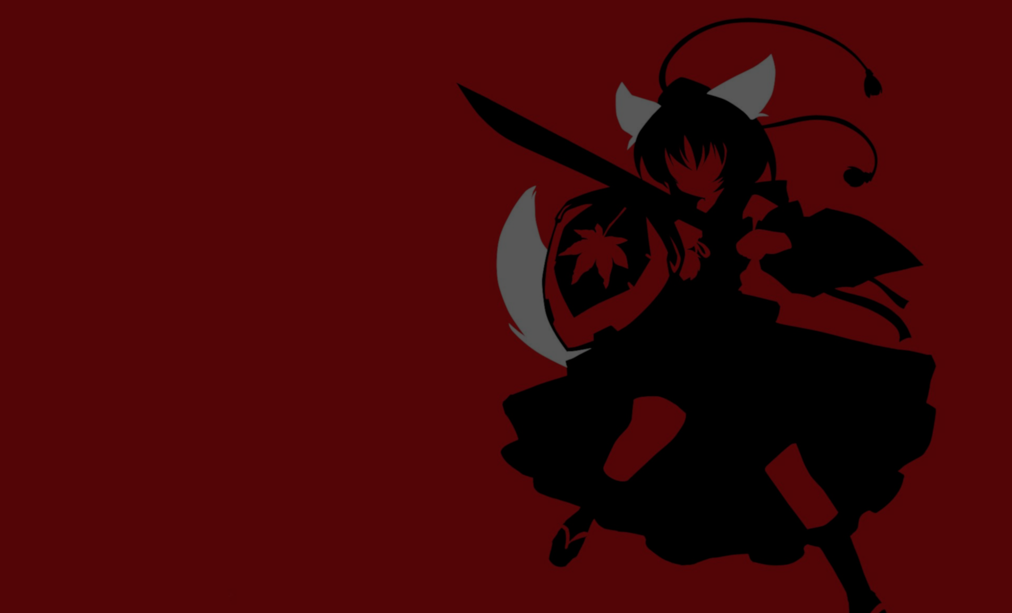 Inubashiri Momiji from Touhou Project HD Wallpaper