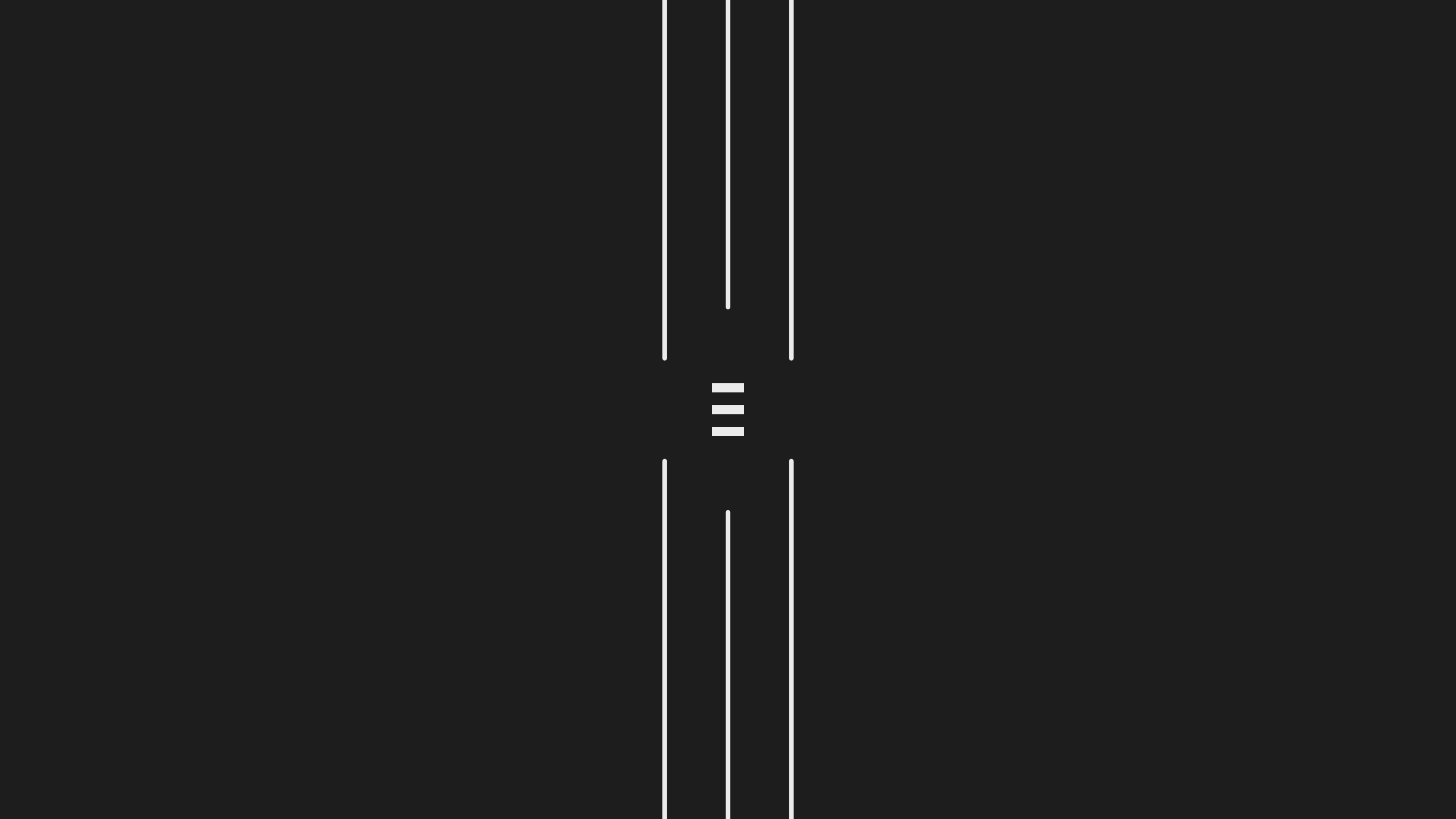 Minimalist lines logo on black background HD Wallpaper