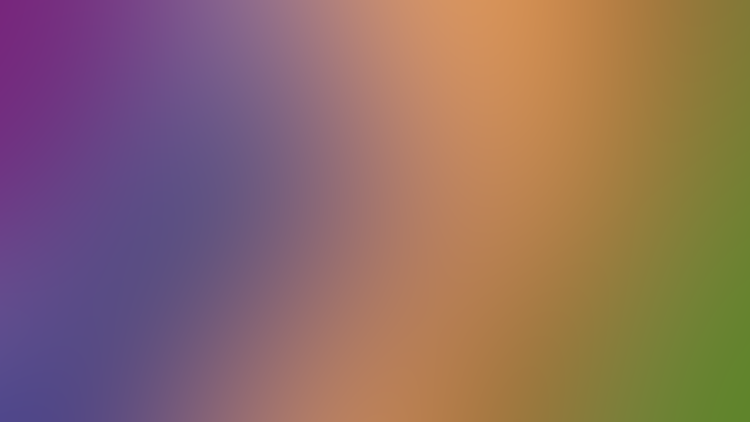 Purple, orange, and green abstract gradient HD Wallpaper