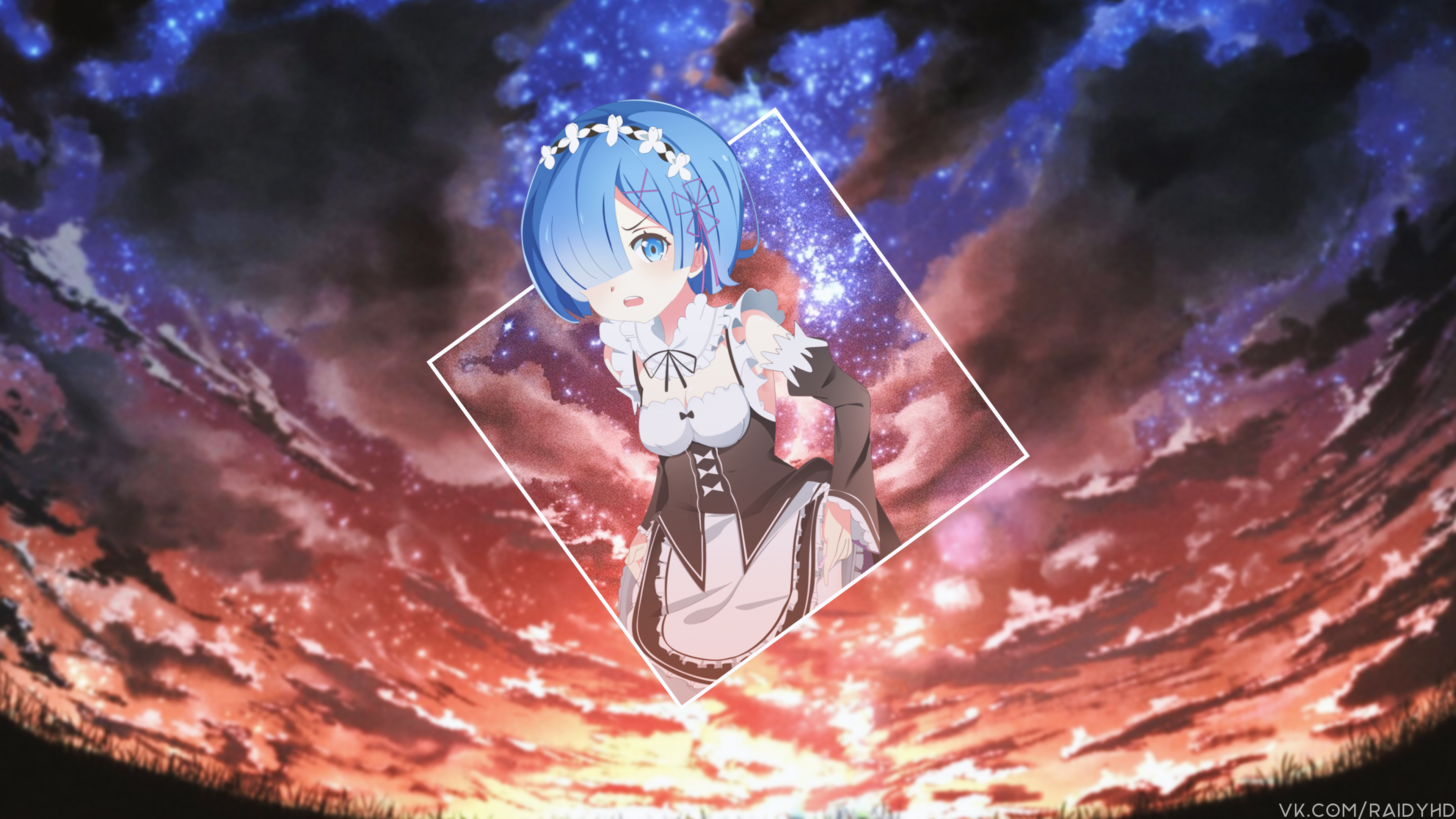 Rem from Re:Zero HD Wallpaper
