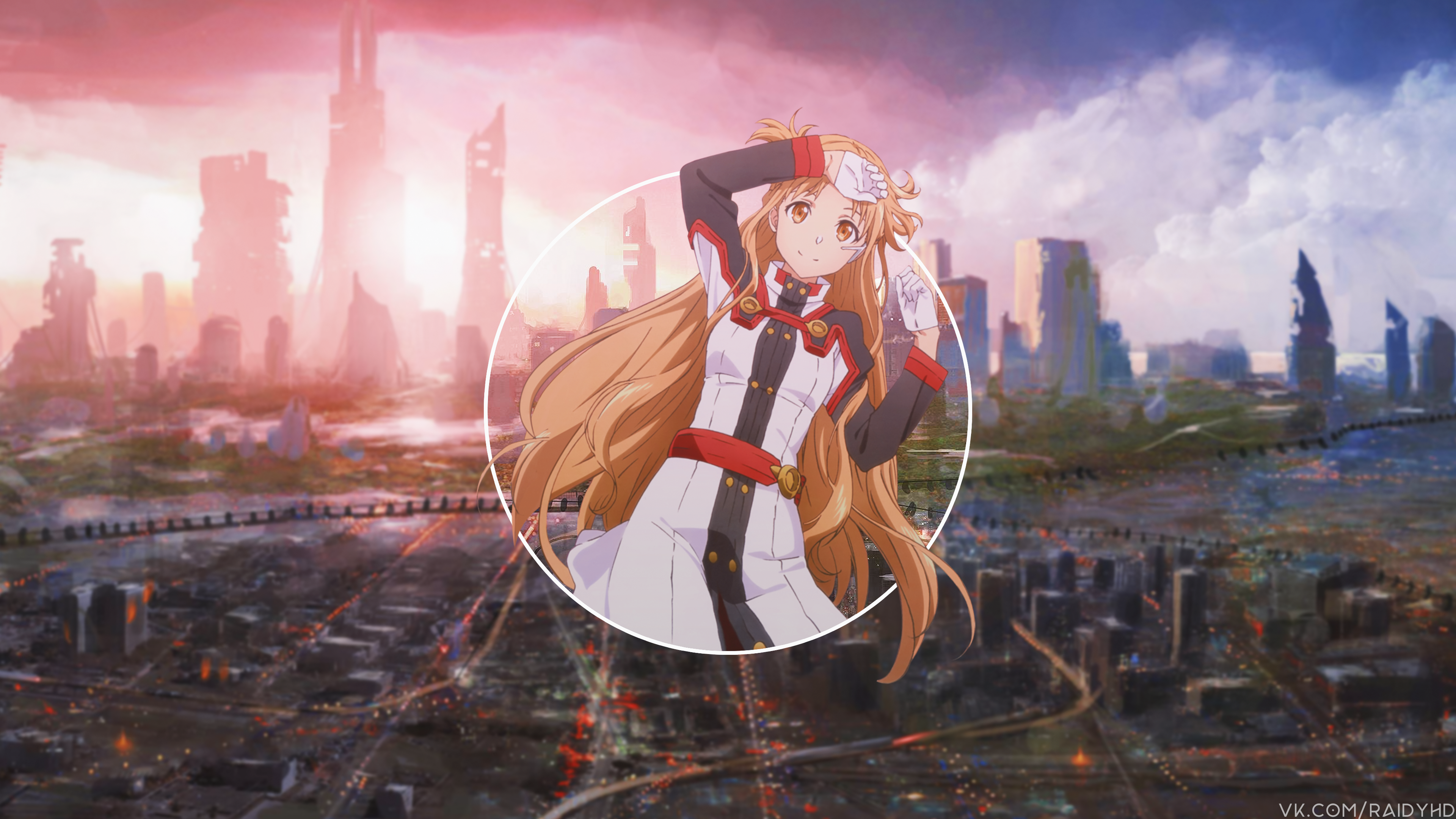 4K Yuuki Asuna from Sword Art Online HD Wallpaper