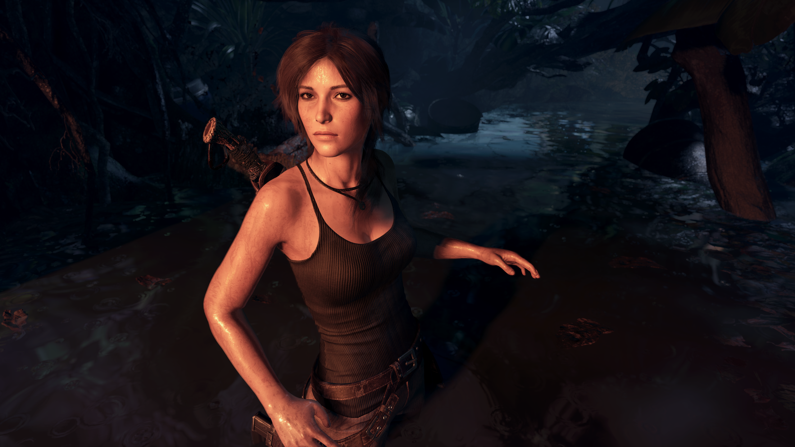 Lara Croft from Shadow of the Tomb Raider HD Wallpaper