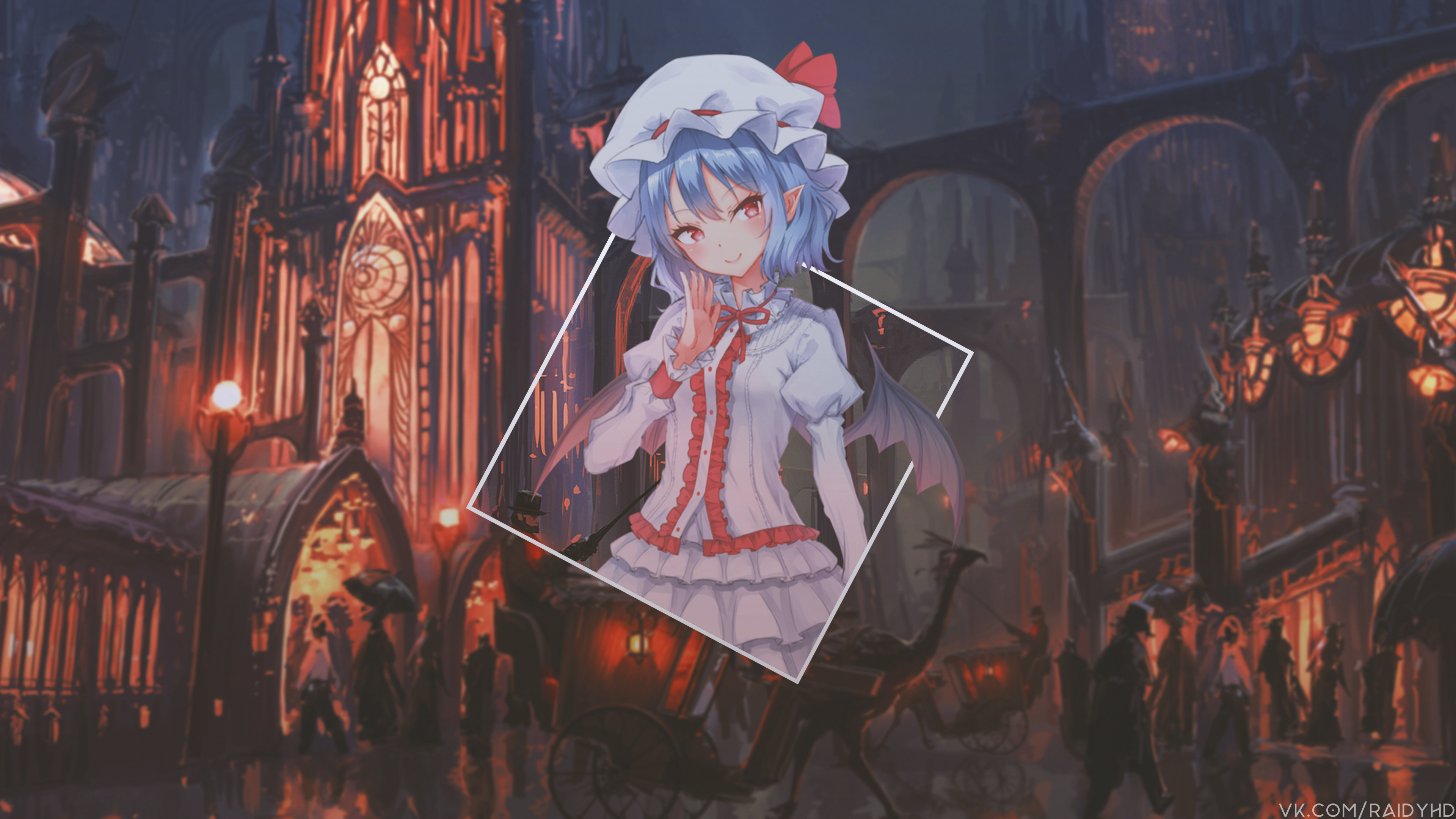 4K Remilia Scarlet from Touhou HD Wallpaper