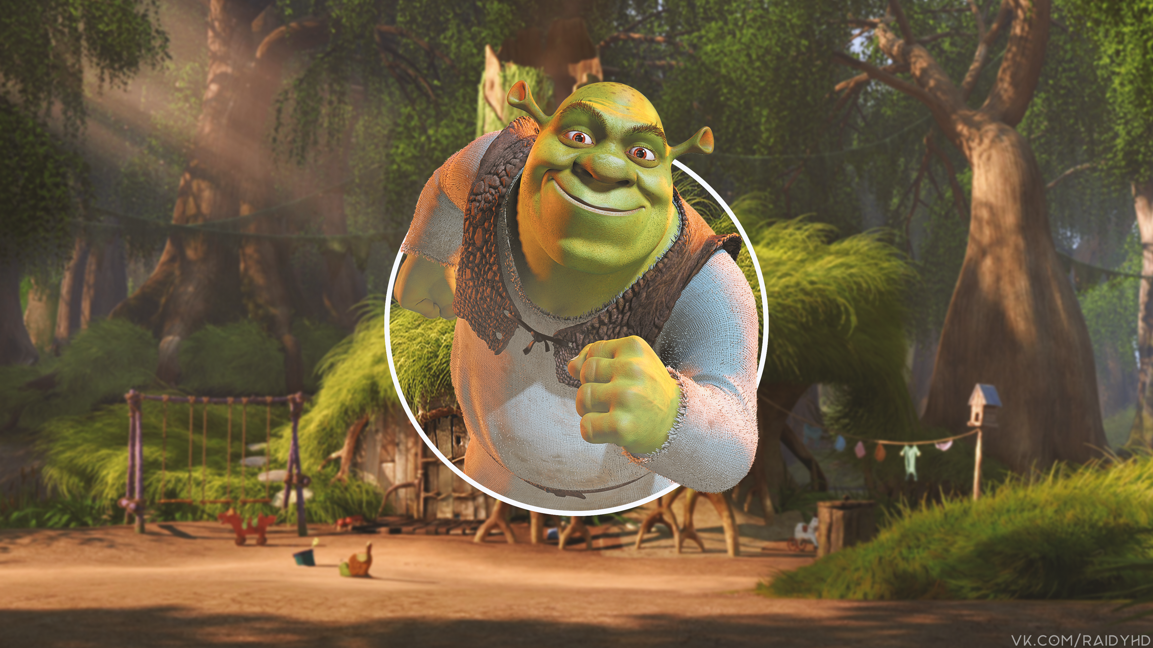 Shrek from Dreamworks in 4K HD Wallpaper