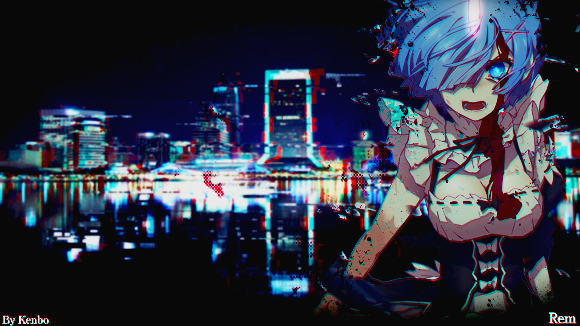 Rem from Re:Zero Kara Hajimeru Isekai Seikatsu HD Wallpaper