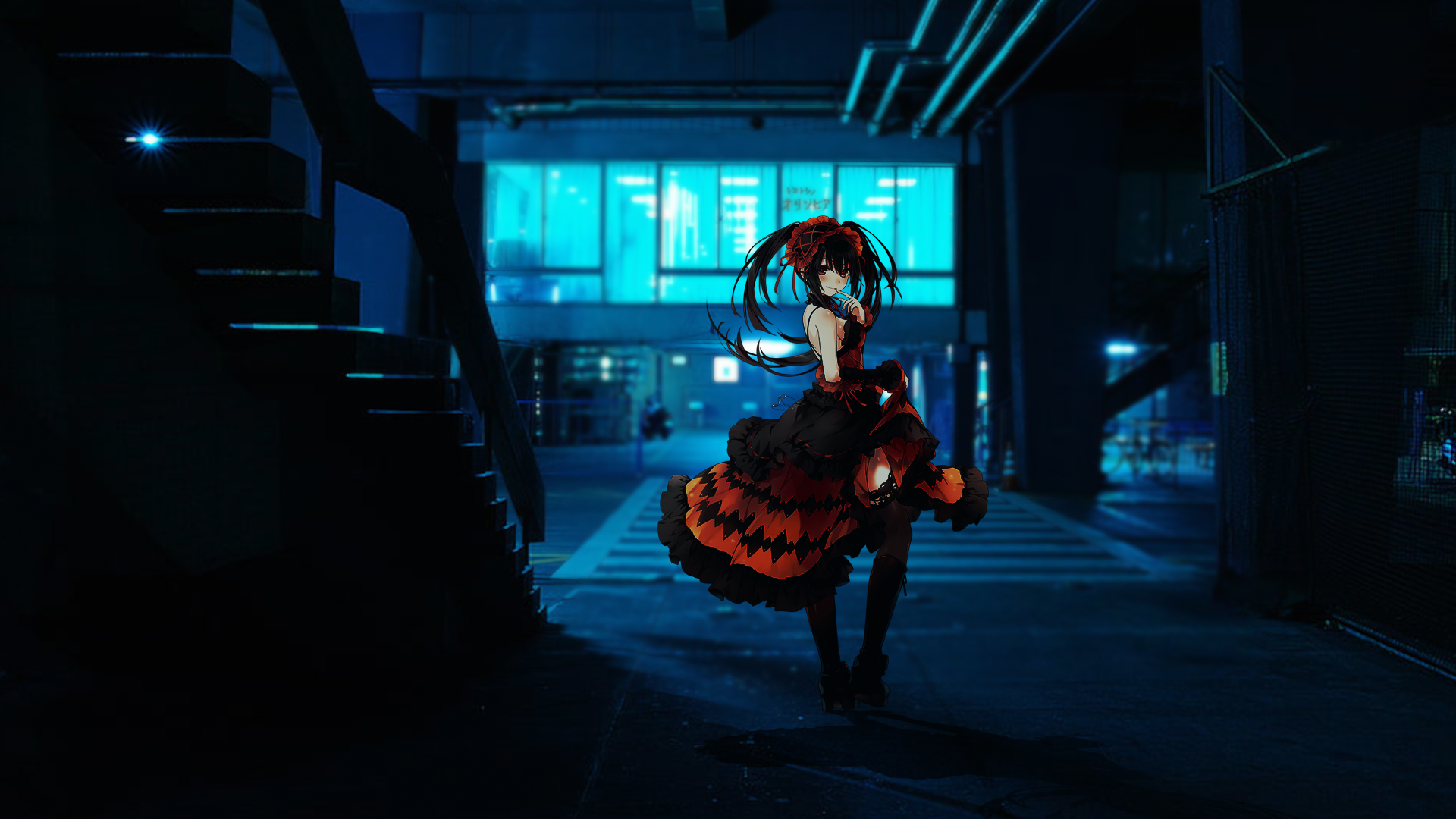 Tokisaki Kurumi from Date A Live HD Wallpaper