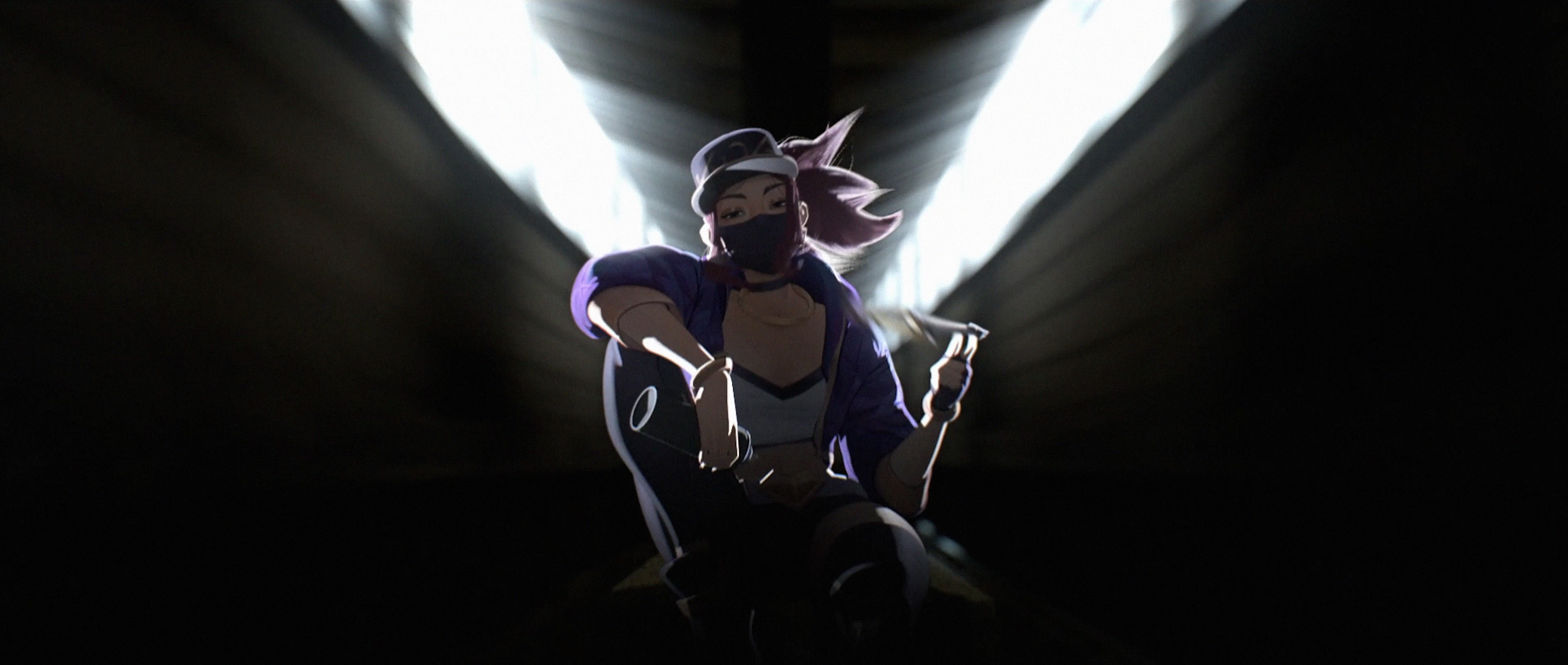 Akali from League of Legends K/DA HD Wallpaper