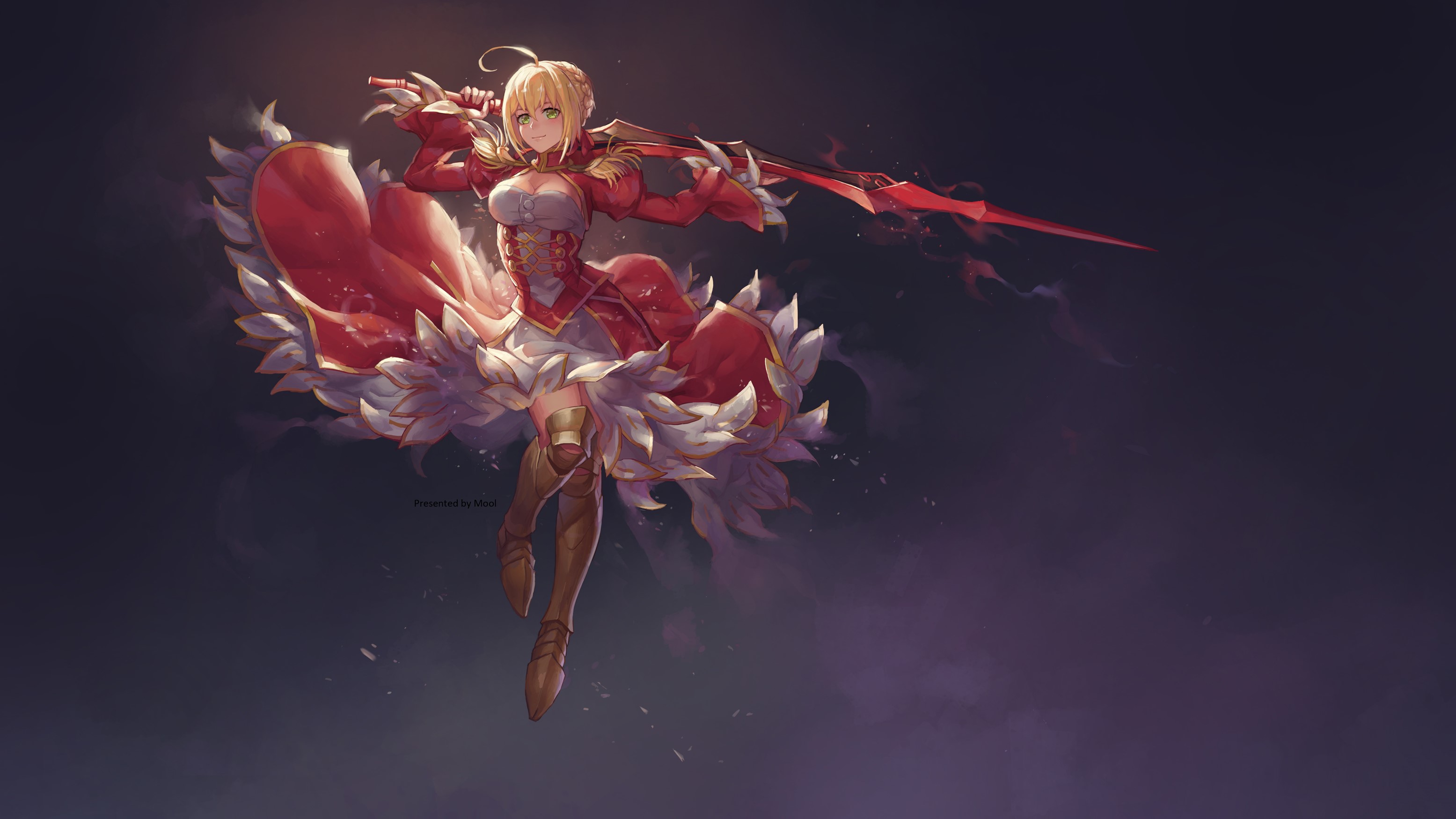Saber Nero from Fate/Grand Order HD Wallpaper