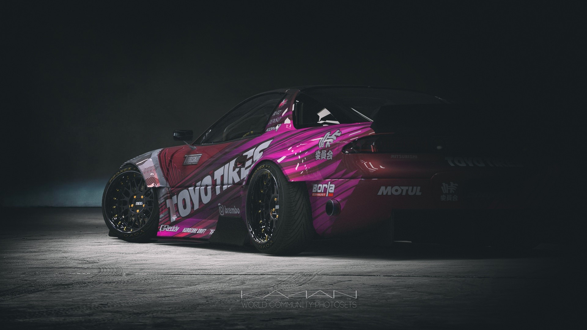 Custom Mitsubishi 3000GT with Toyo Tires livery HD Wallpaper