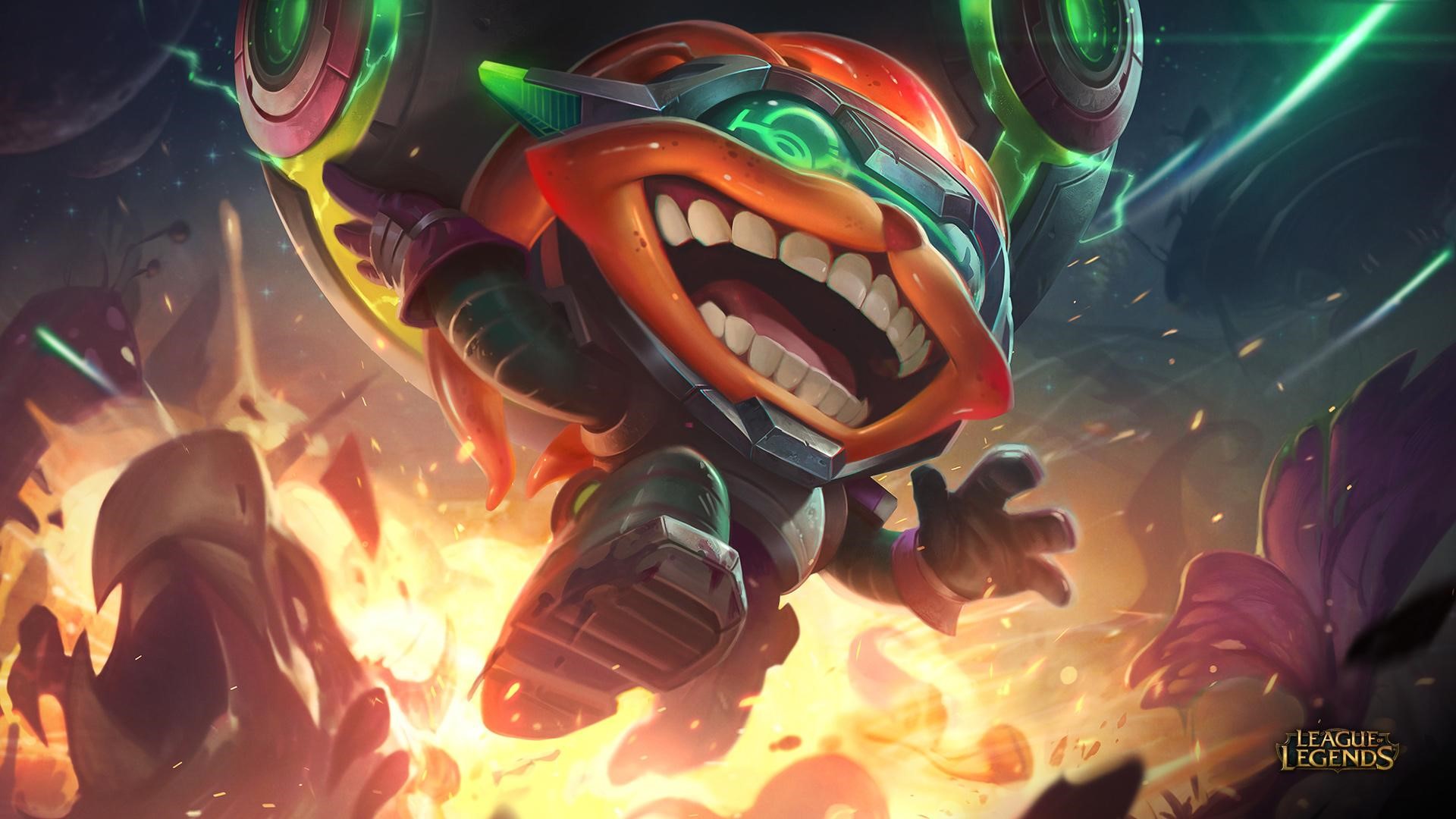 Ziggs from League of Legends HD Wallpaper