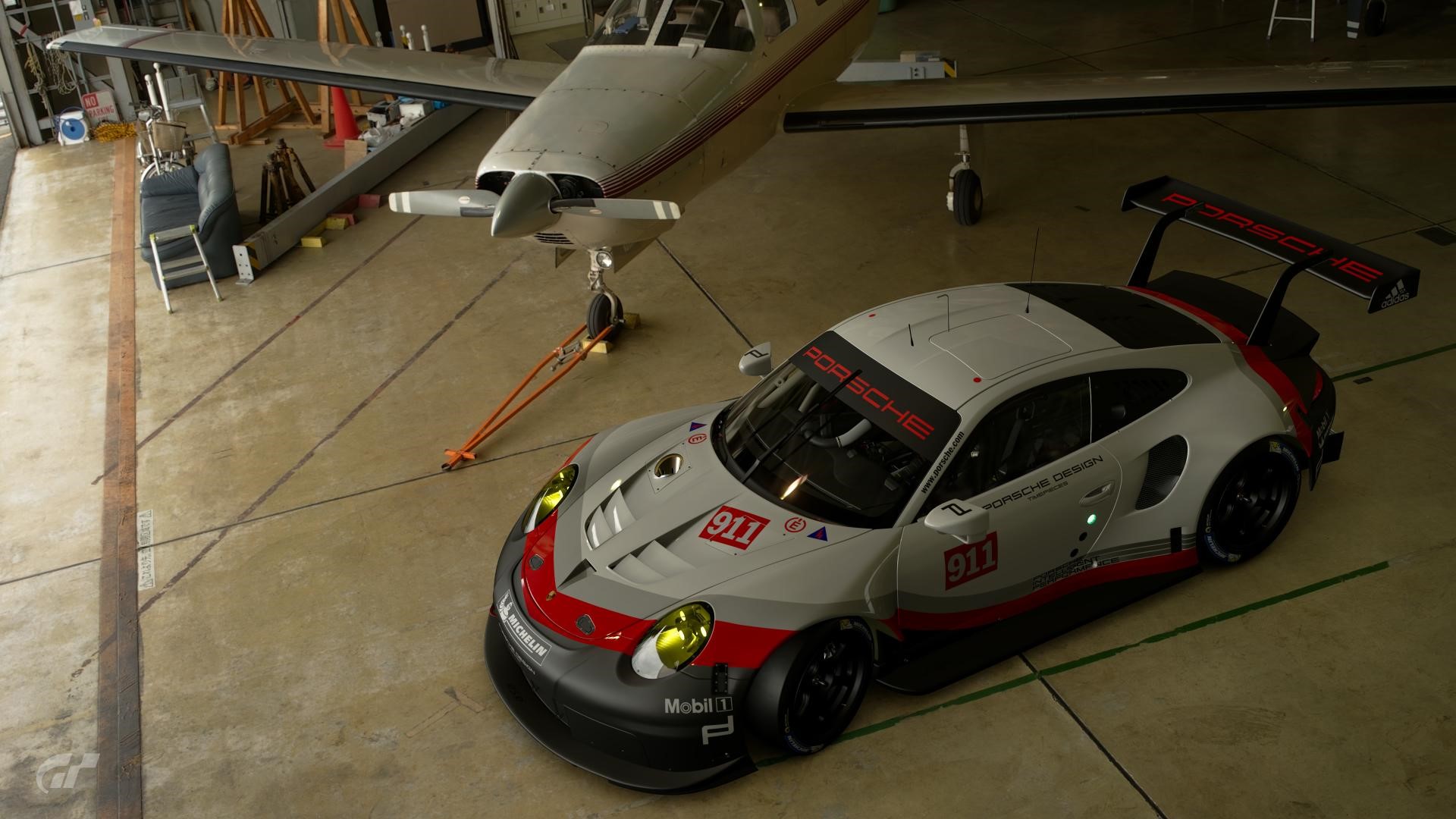 Porsche 911 GT3 R from Gran Turismo Sport HD Wallpaper