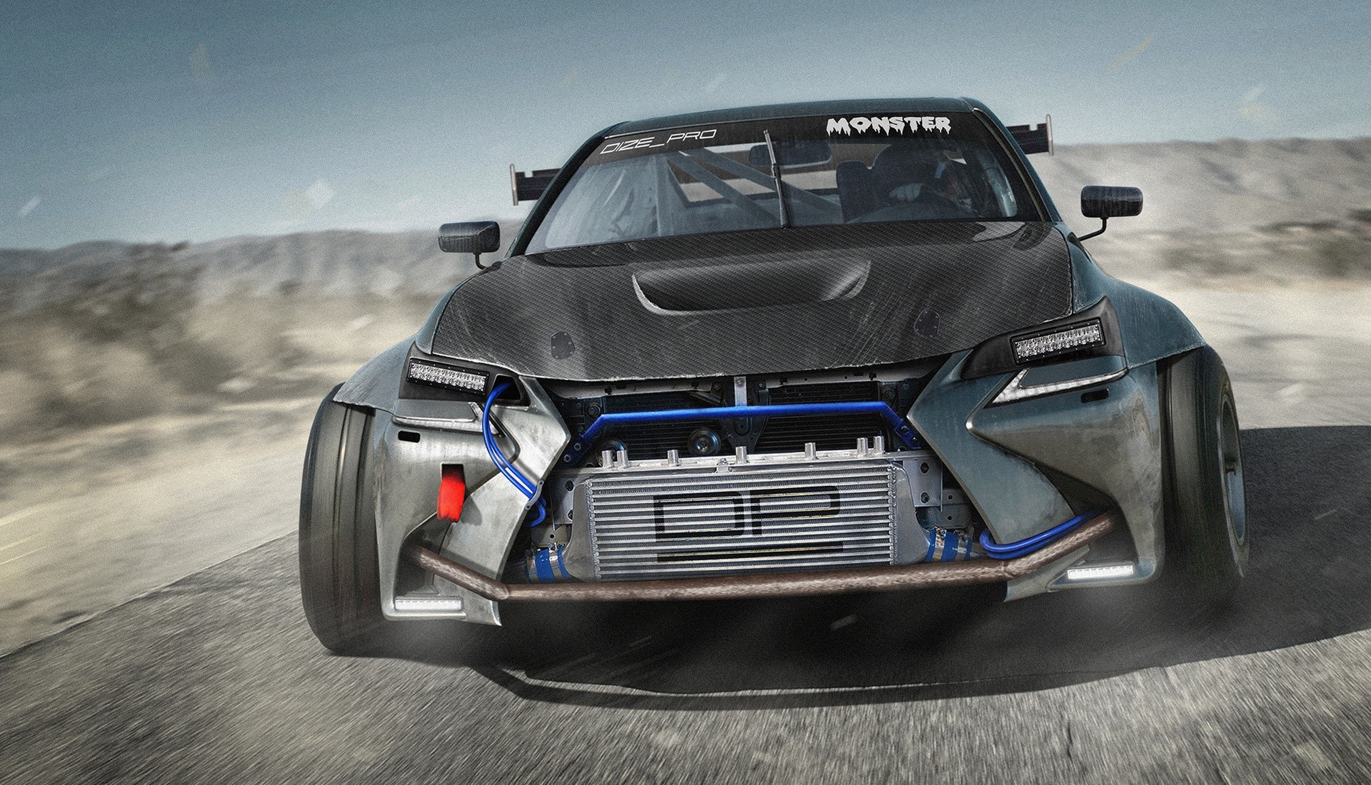 Dmitry Strukov's modified Lexus race car HD Wallpaper