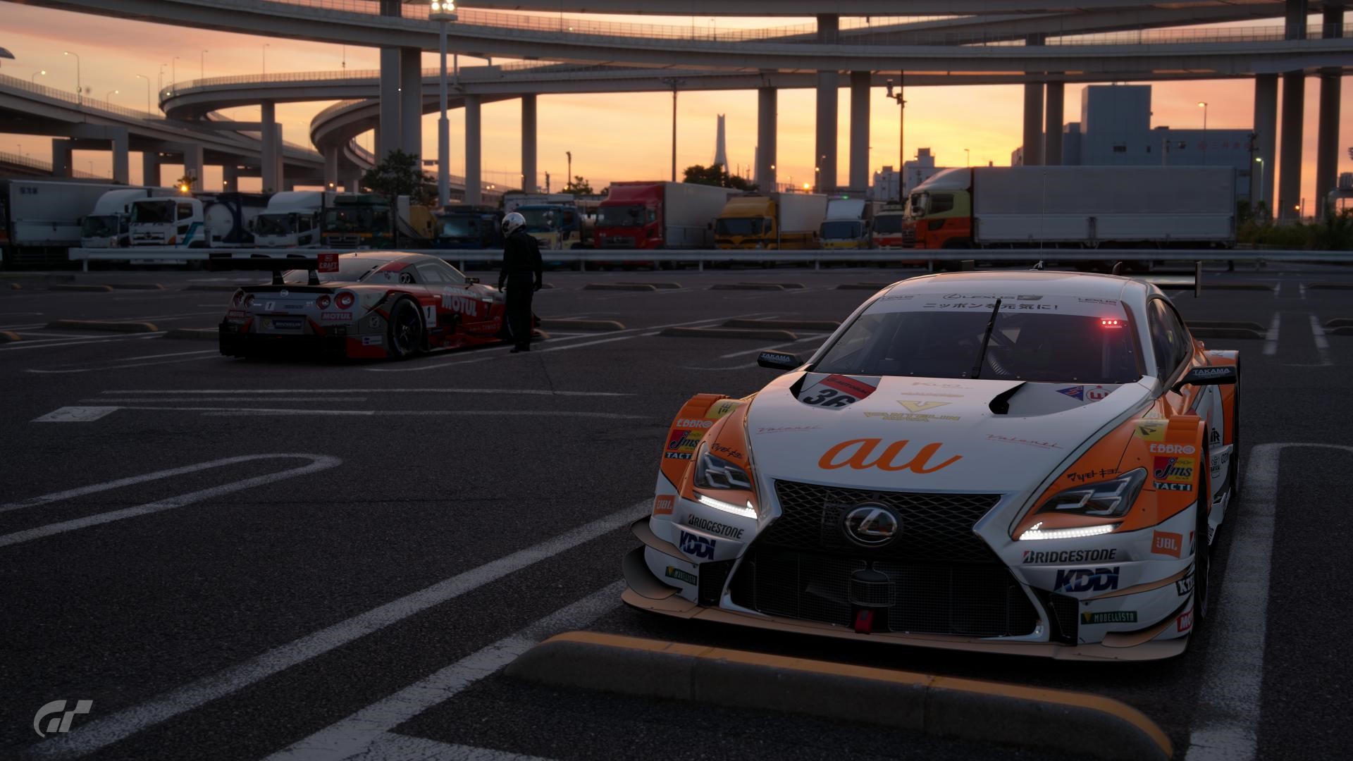 Gran Turismo Sport: Racing Cars in Parking Lot HD Wallpaper