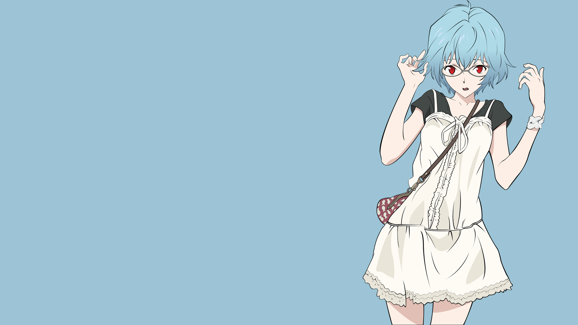 Rei Ayanami from Neon Genesis Evangelion HD Wallpaper