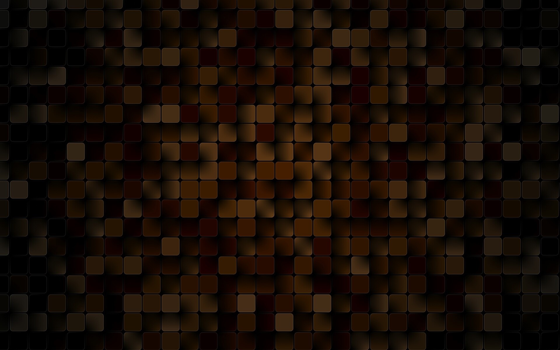 Dark brown and tan square tile pattern HD Wallpaper