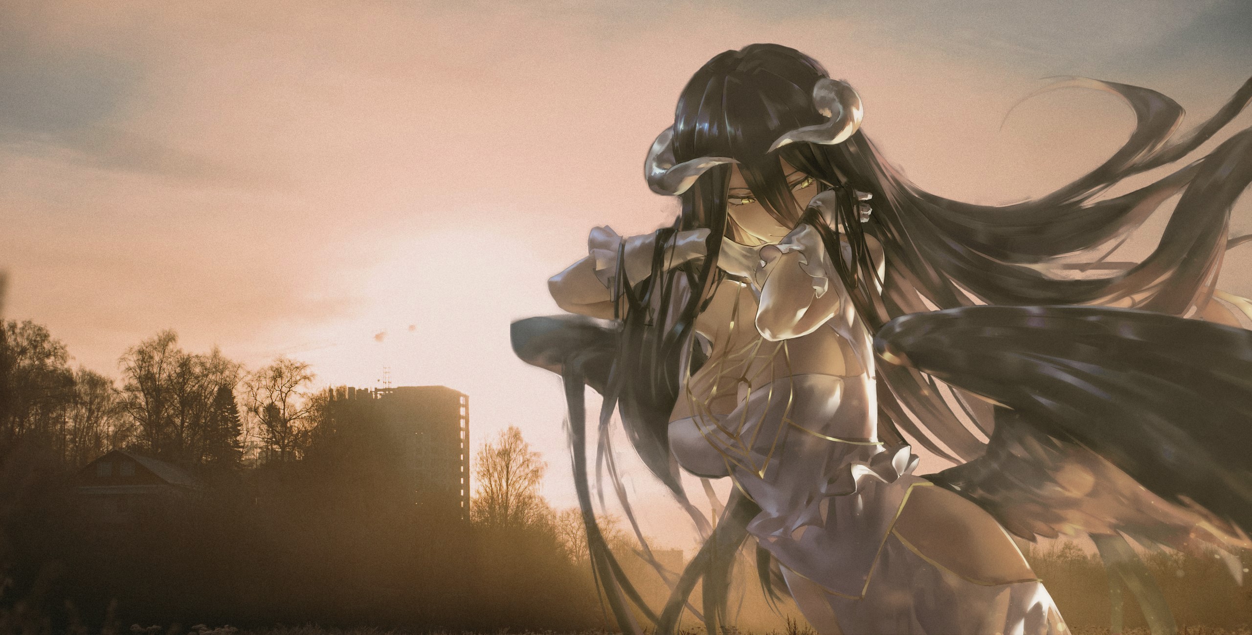 Albedo from Overlord HD Wallpaper