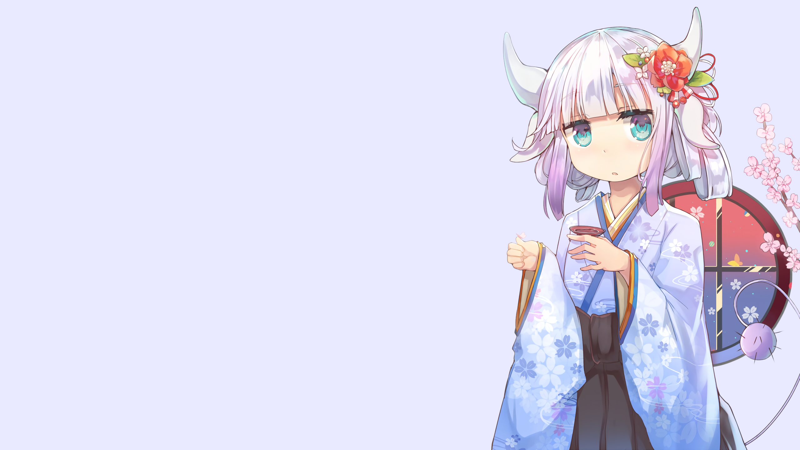 Kanna Kamui from Kobayashi-san Chi no Maid Dragon HD Wallpaper