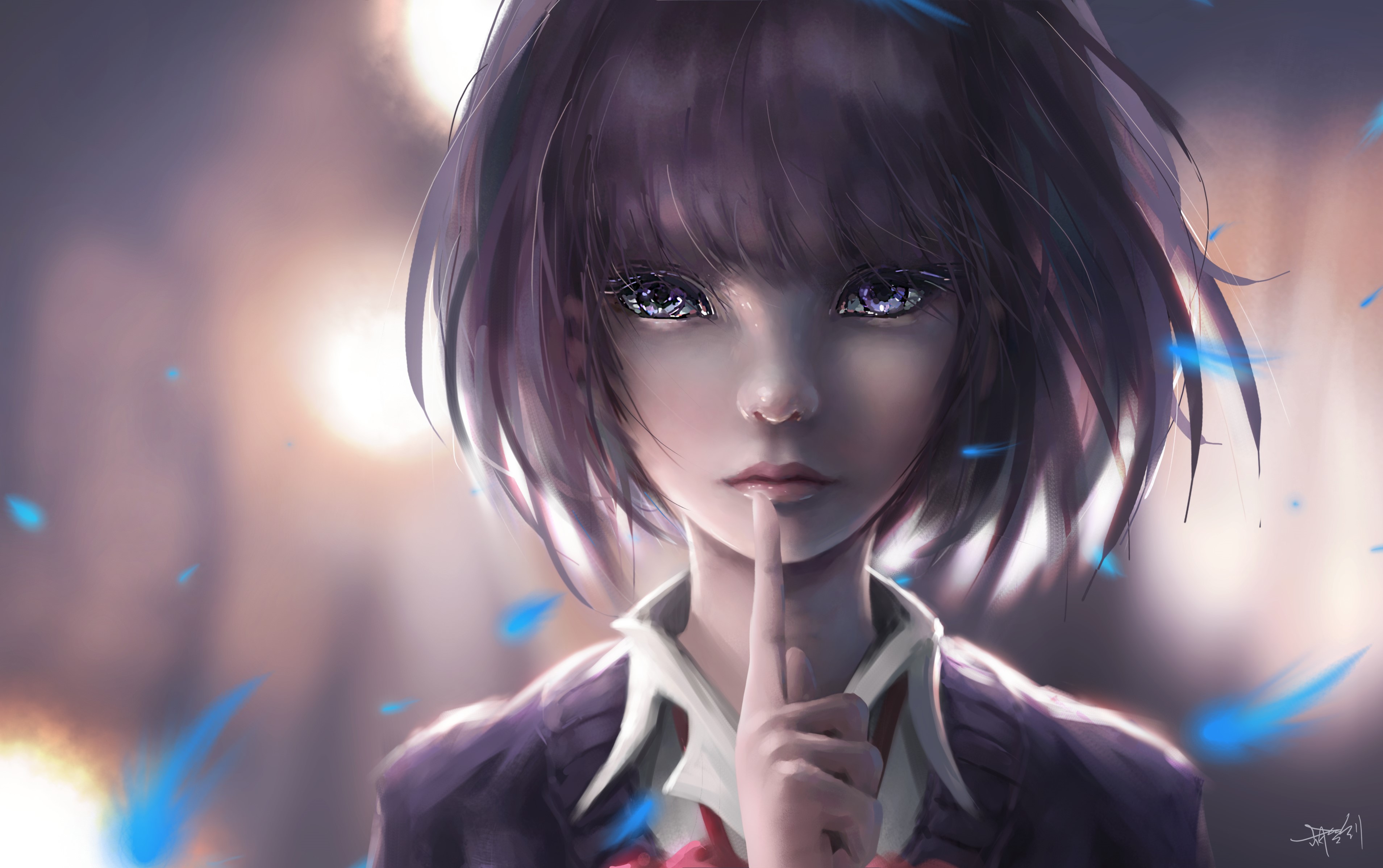 Hanabi Yasuraoka from Kuzu no Honkai HD Wallpaper