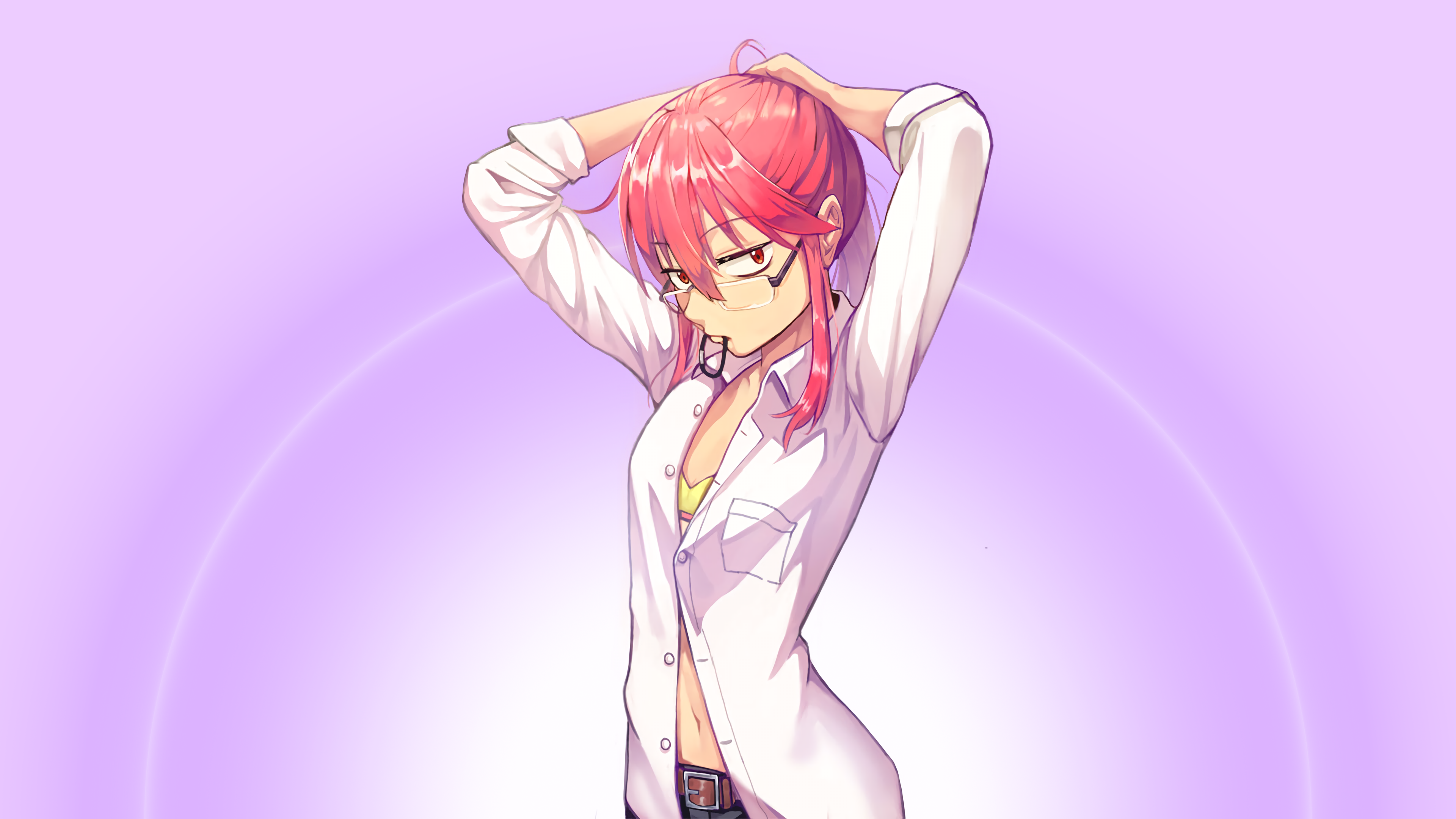 Kobayashi from Kobayashi-san Chi no Maid Dragon HD Wallpaper
