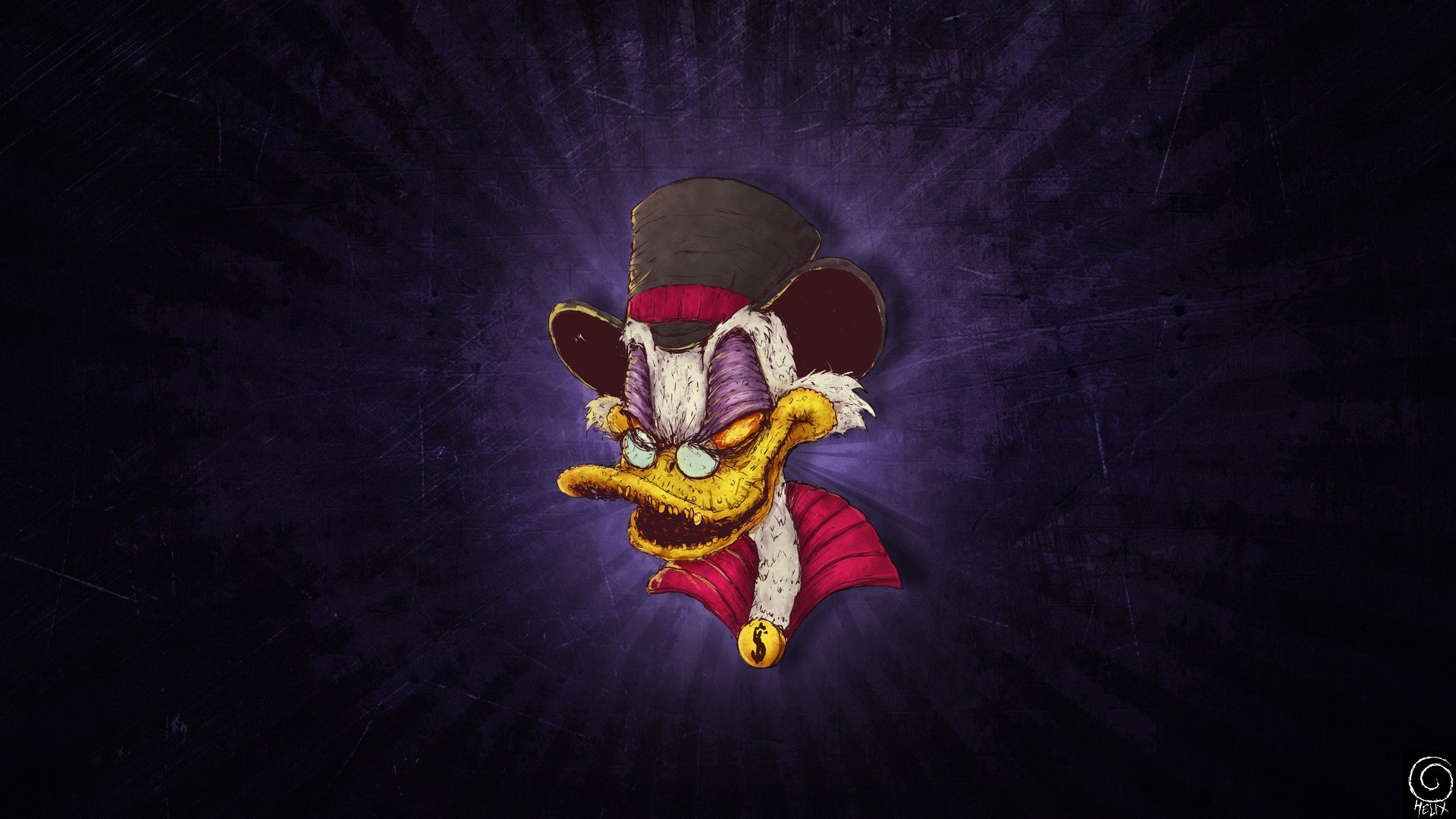Scrooge McDuck artwork by Bogdan Timchenko HD Wallpaper