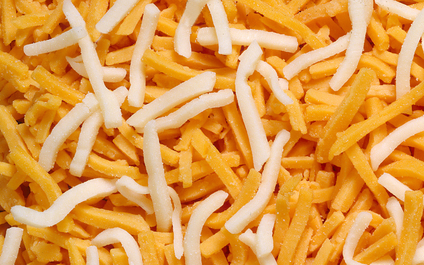 Shredded Cheddar and Mozzarella Cheese Mix HD Wallpaper