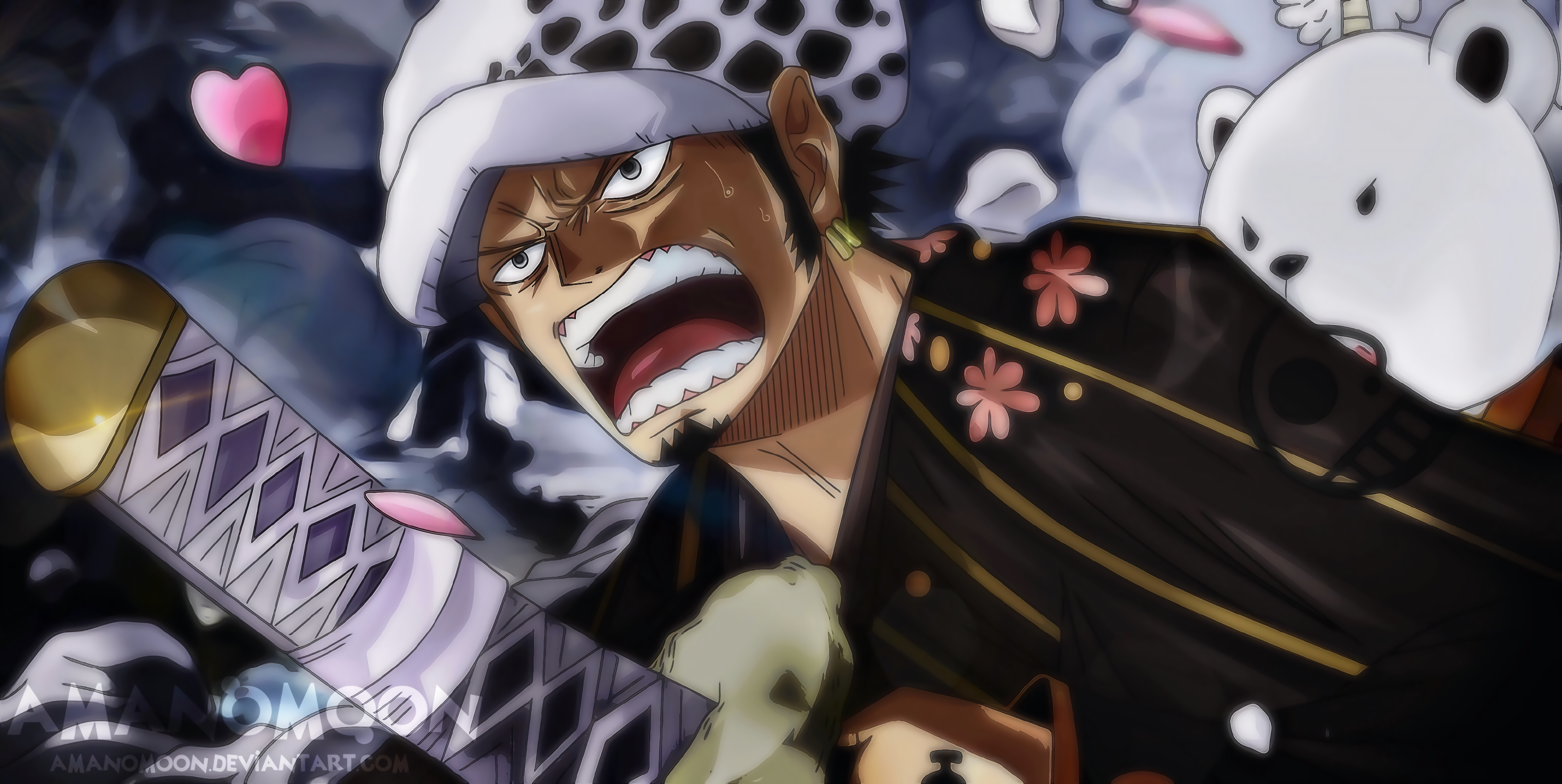 Trafalgar Law from One Piece HD Wallpaper