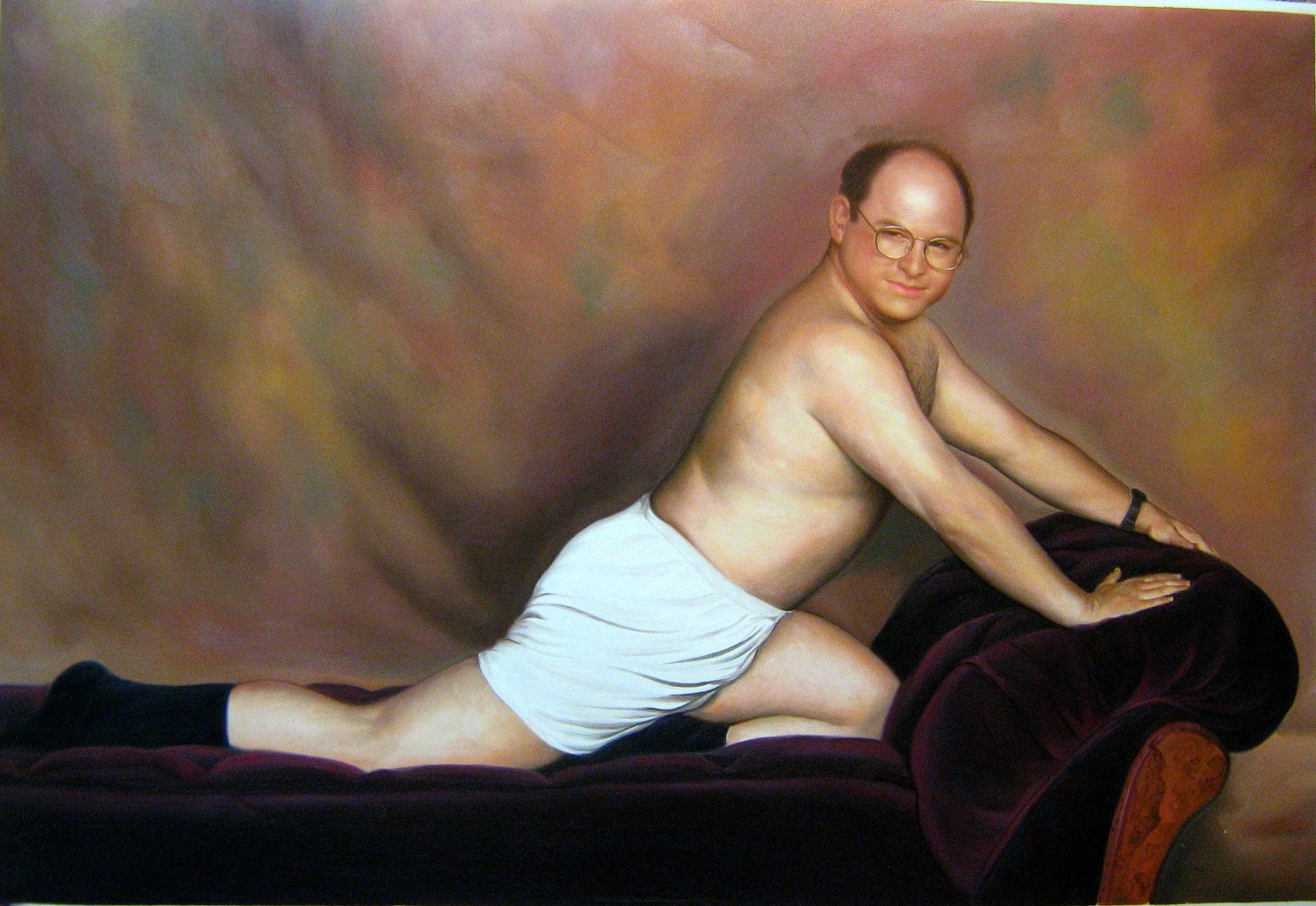 George Costanza from Seinfeld artwork HD Wallpaper