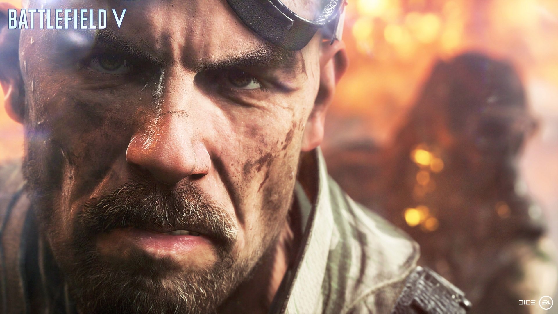 Battlefield V soldier close-up HD Wallpaper
