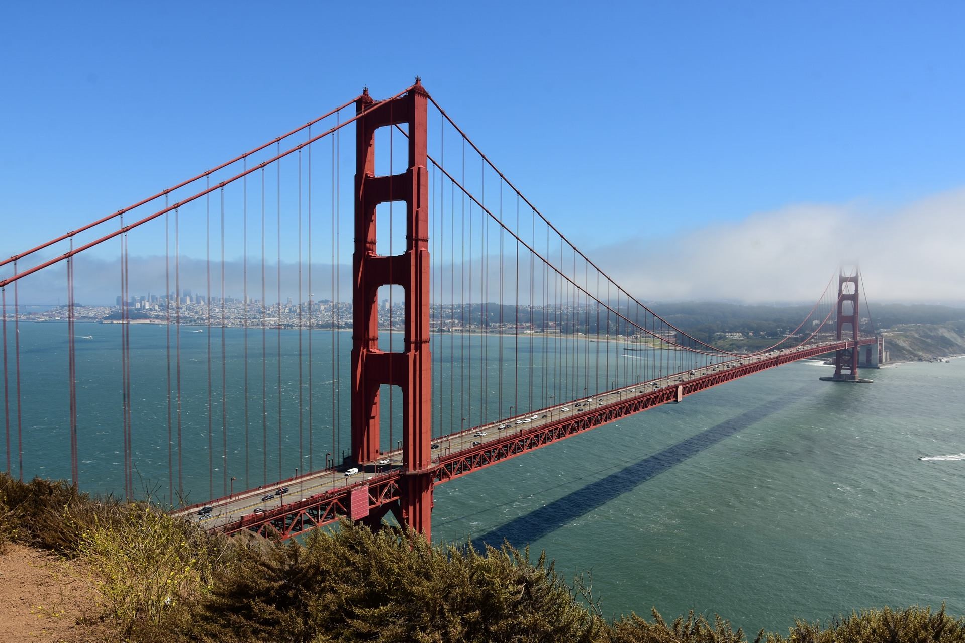 Golden Gate Bridge, San Francisco, USA HD Wallpaper