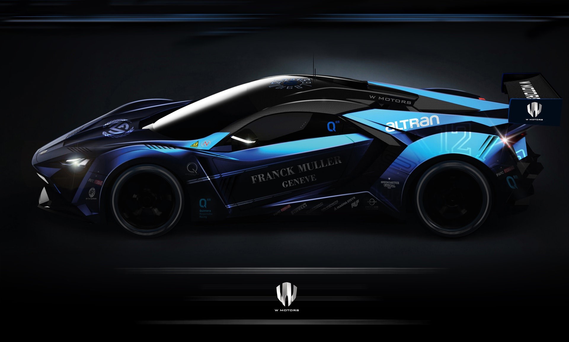 W Motors concept car with Franck Muller Geneve livery HD Wallpaper