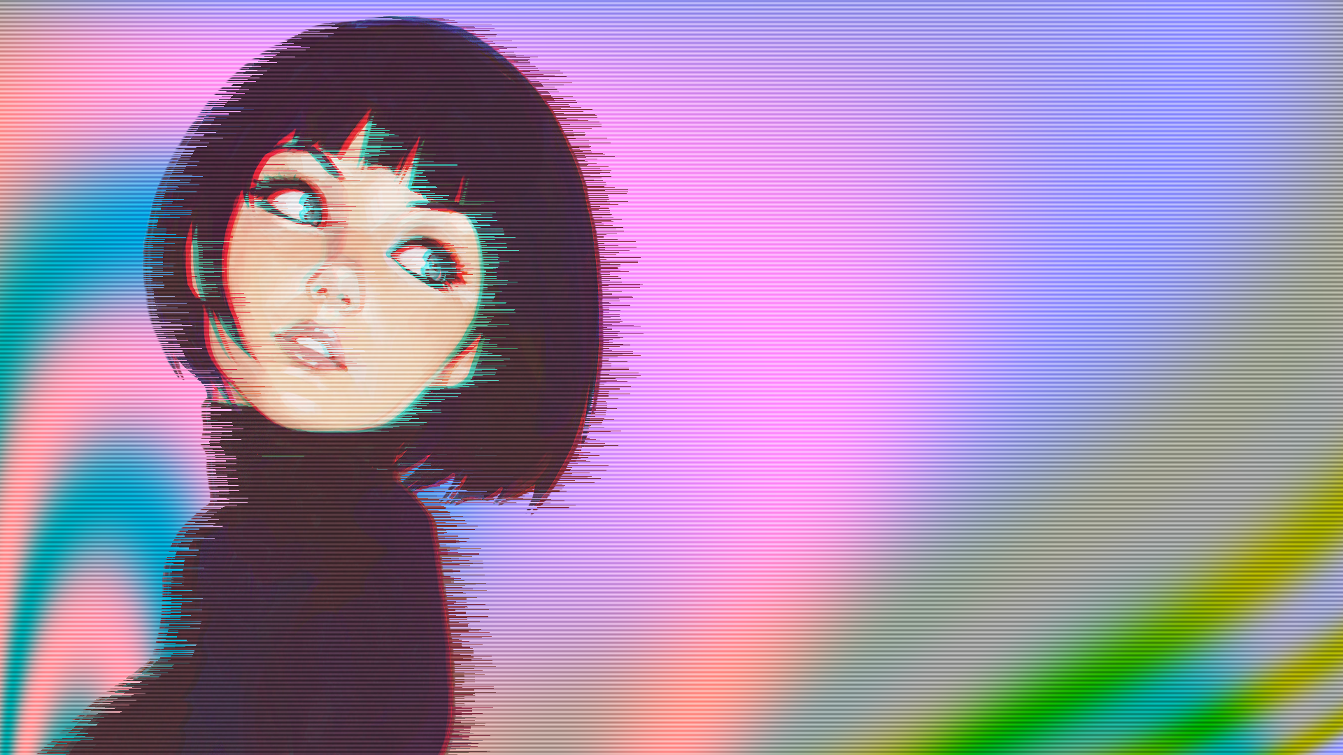 Artwork of a woman by Ilya Kuvshinov HD Wallpaper