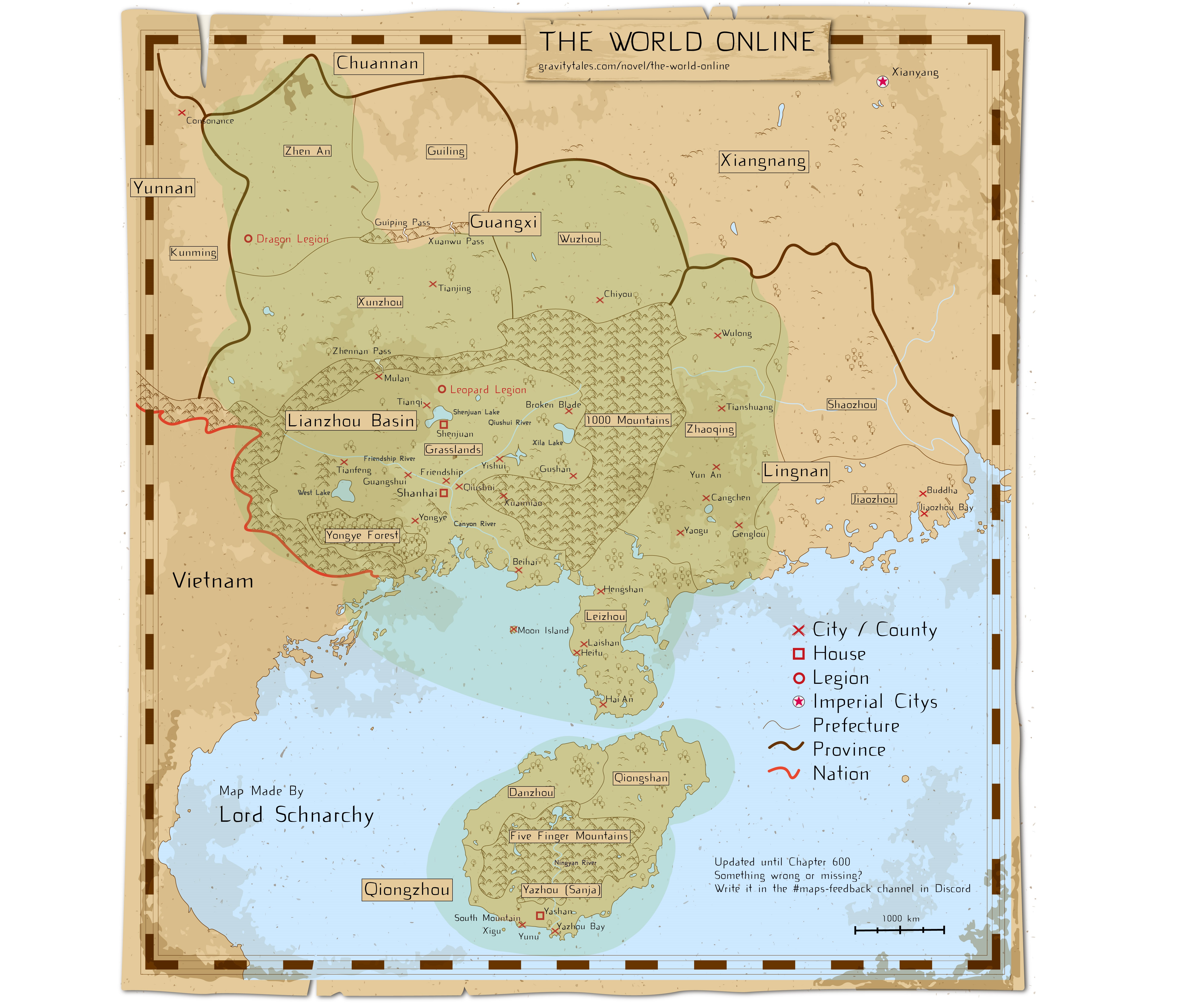 The World Online Map by Lord Schnarchy HD Wallpaper