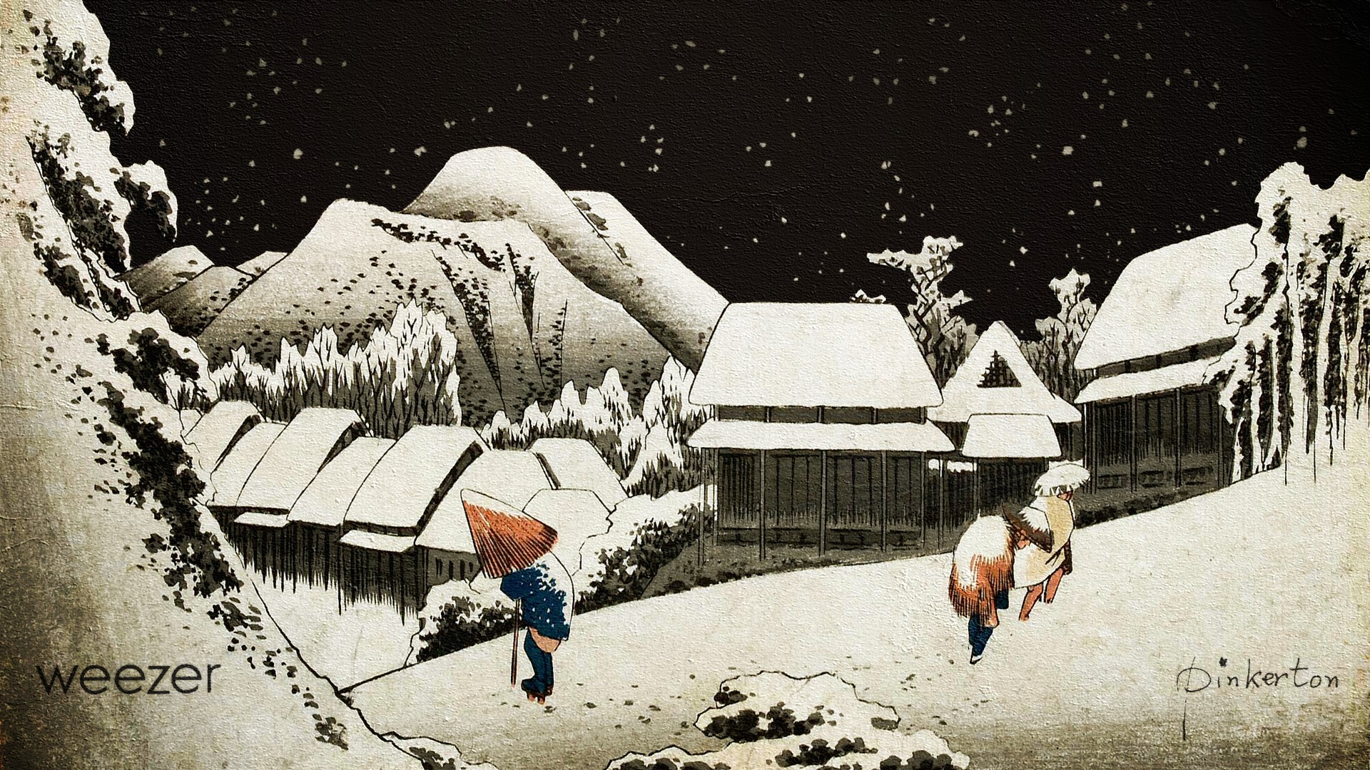Weezer Pinkerton Album Cover HD Wallpaper