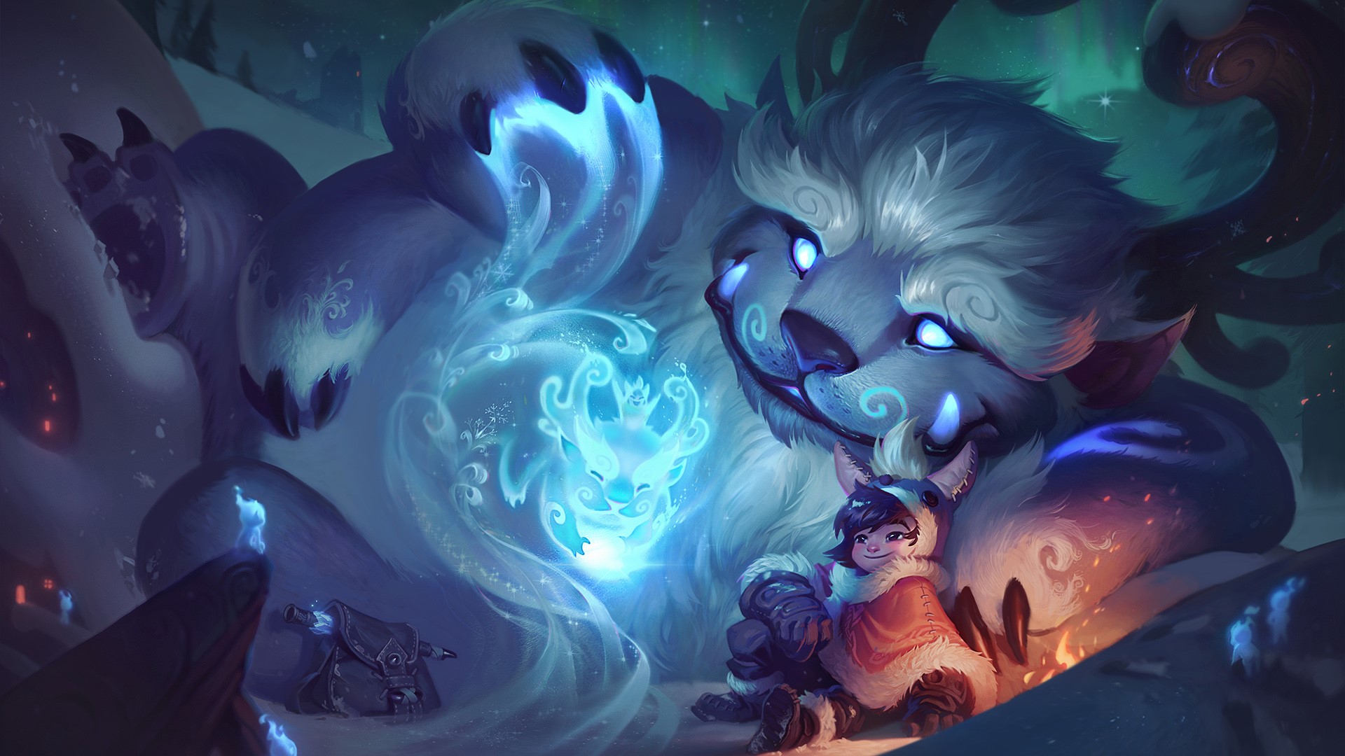 Nunu & Willump from League of Legends HD Wallpaper