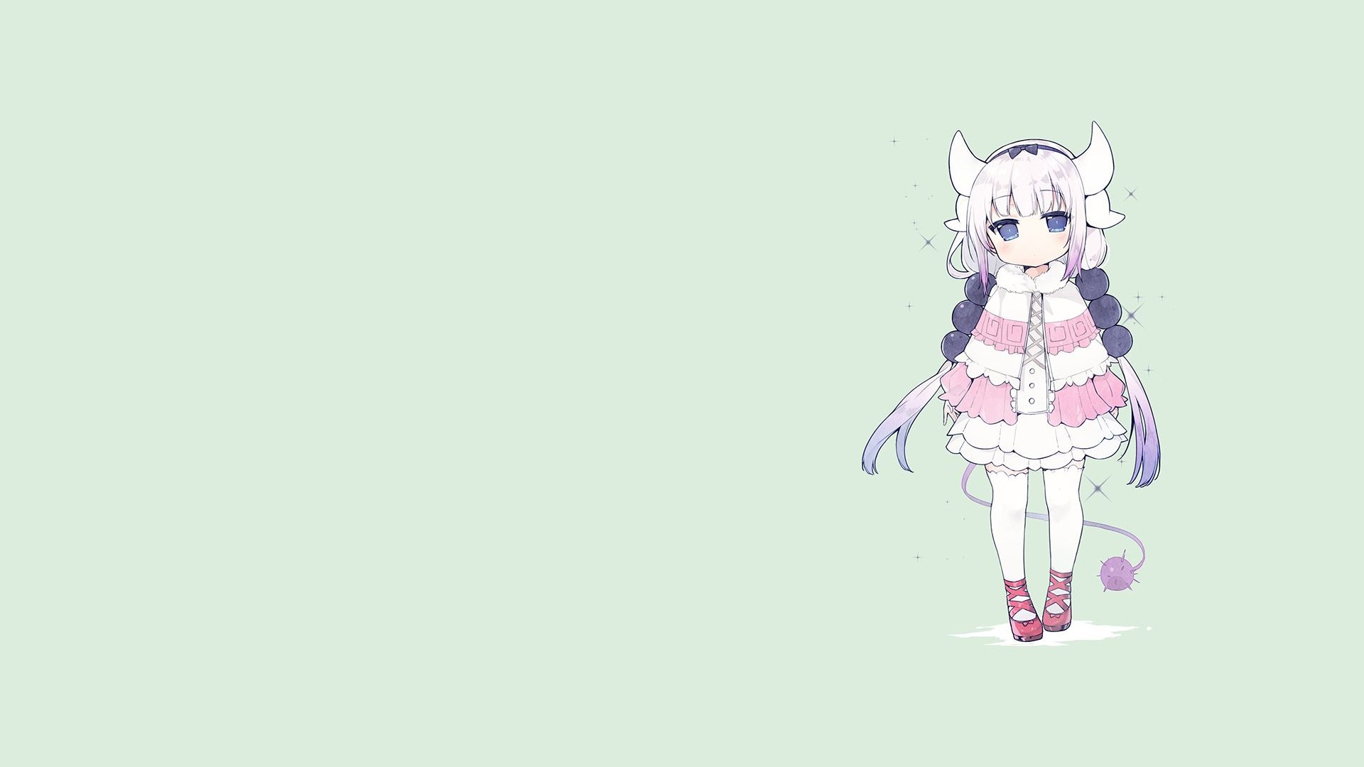 Kanna Kamui from Kobayashi-san Chi no Maid Dragon HD Wallpaper