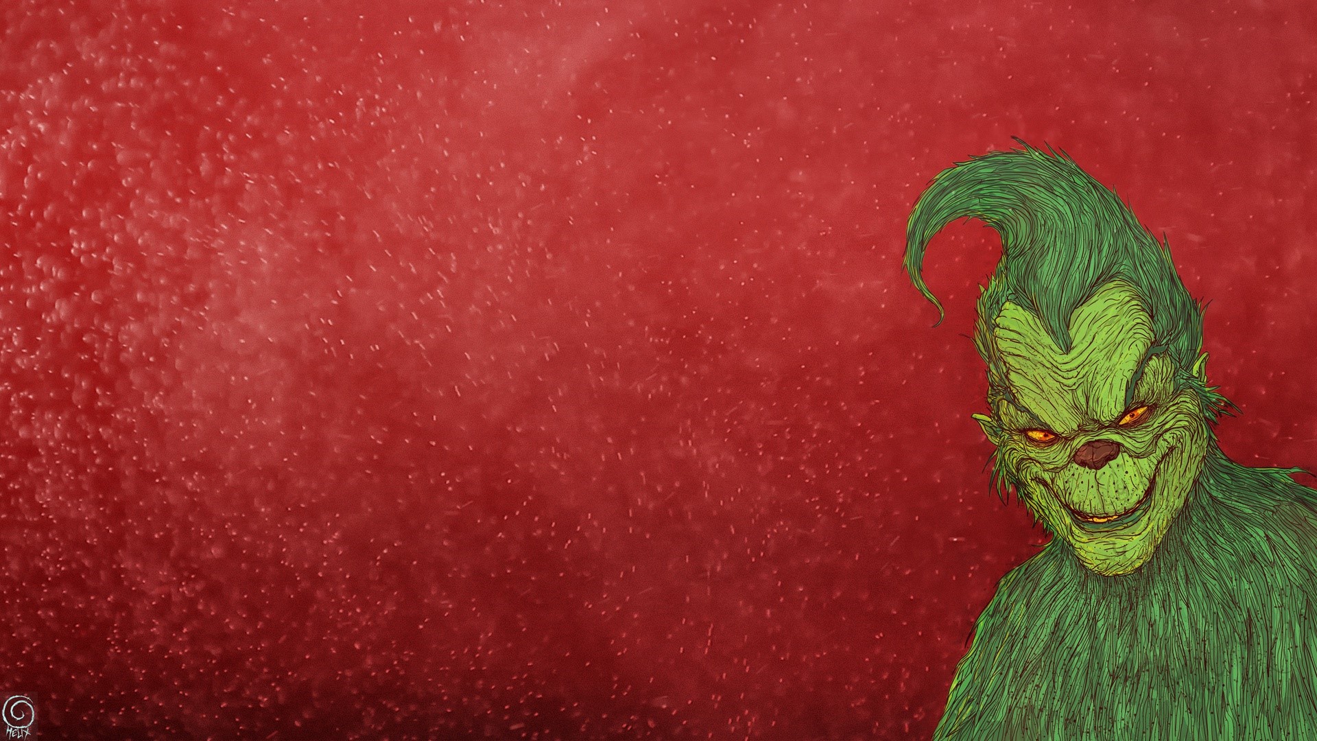 The Grinch artwork by Bogdan Timchenko HD Wallpaper
