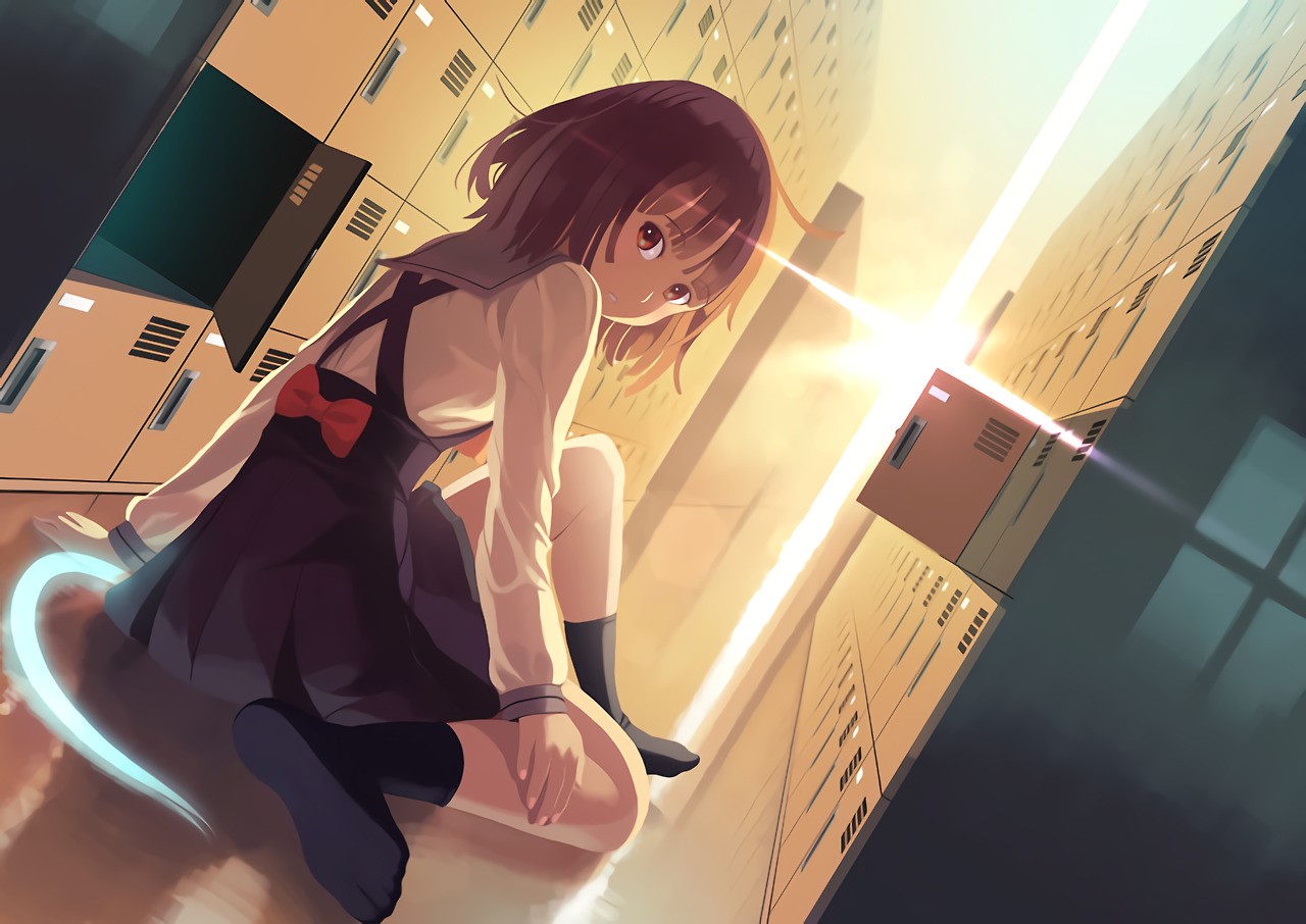 Sengoku Nadeko from Monogatari Series HD Wallpaper