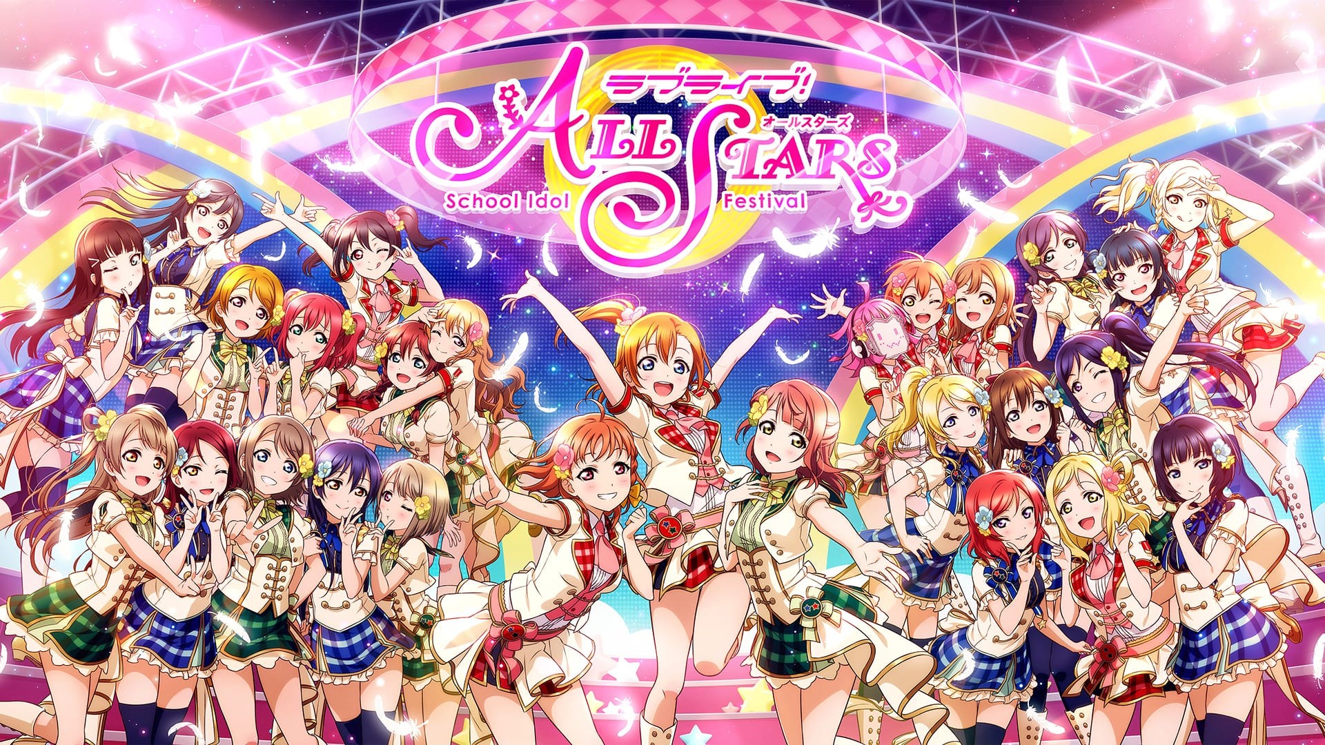 Love Live! All Stars School Idol Festival HD Wallpaper