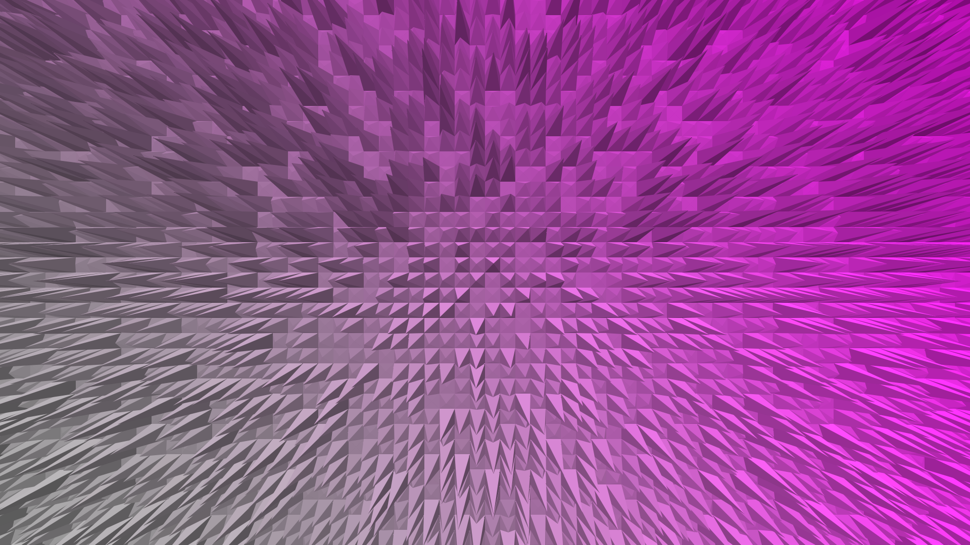3D abstract geometric pattern with pink and gray gradient HD Wallpaper