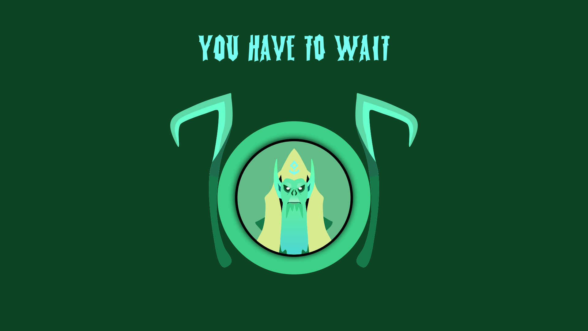 Dota 2 "You Have to Wait" loading screen HD Wallpaper