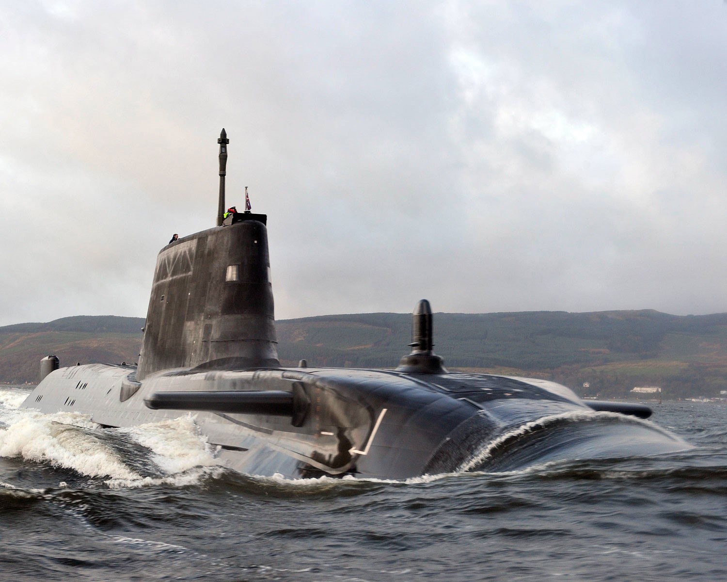 Astute-class submarine of the Royal Navy HD Wallpaper