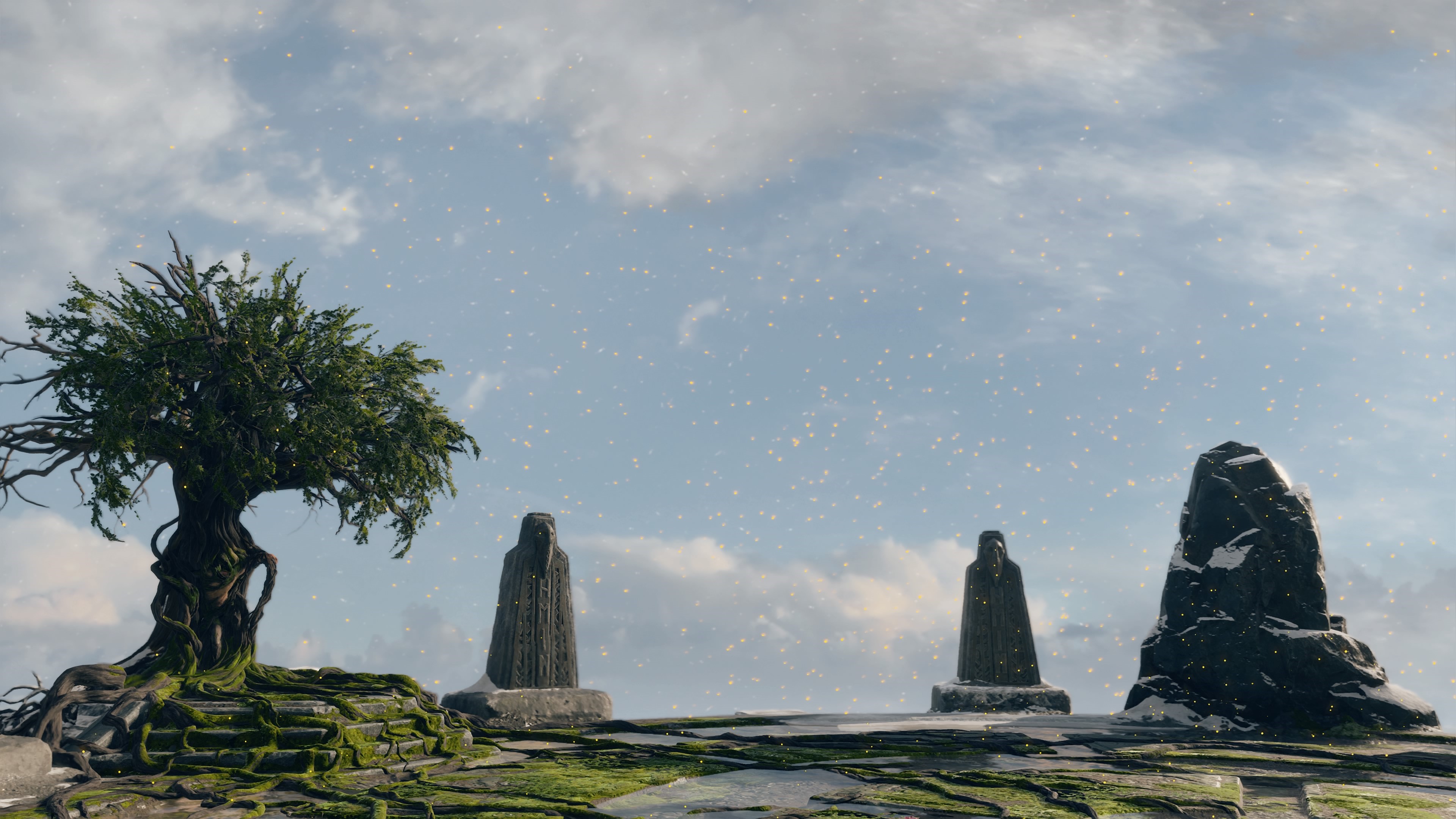 4K screenshot from God of War (2018) HD Wallpaper