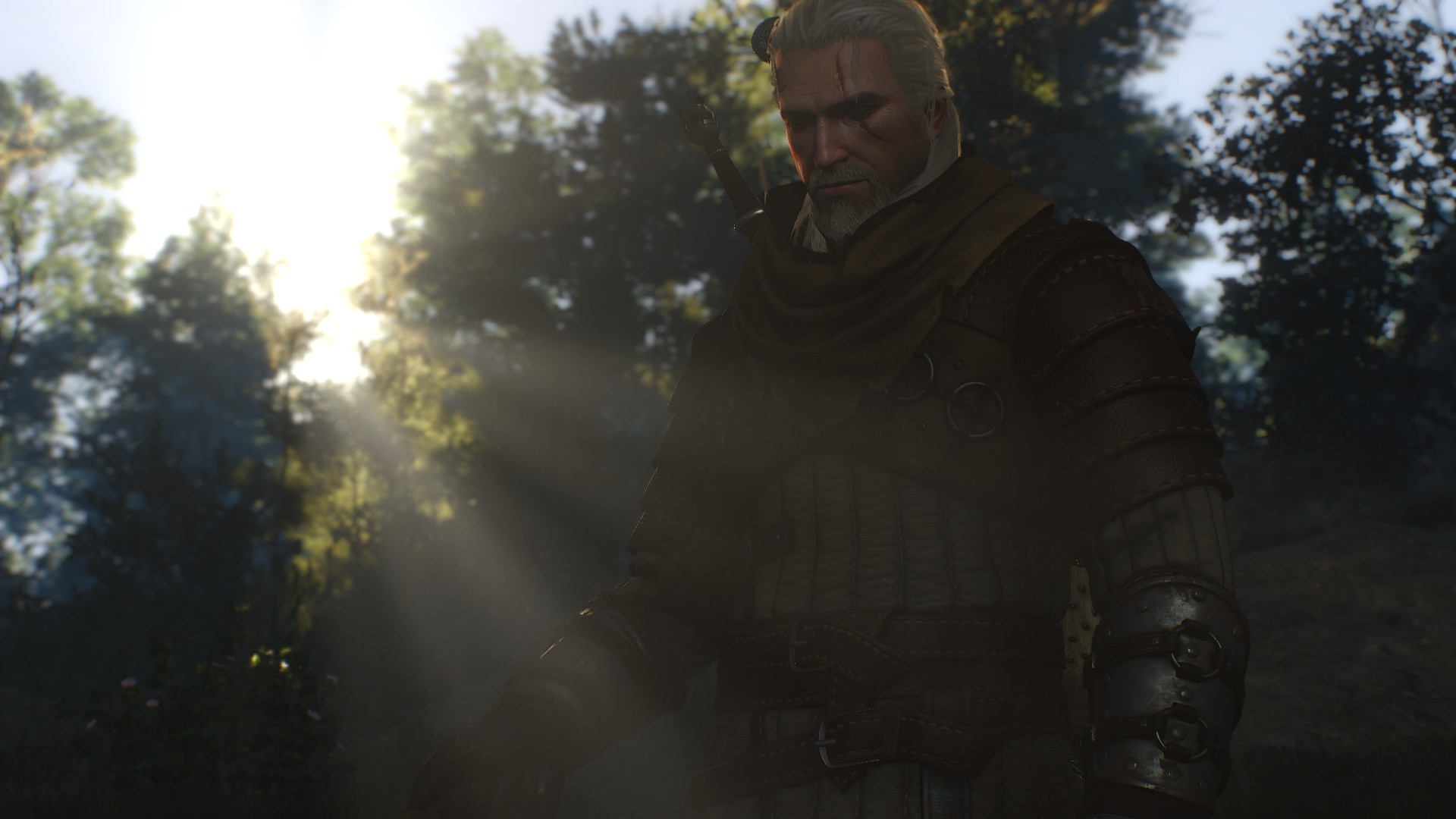 Geralt of Rivia from The Witcher 3: Wild Hunt HD Wallpaper