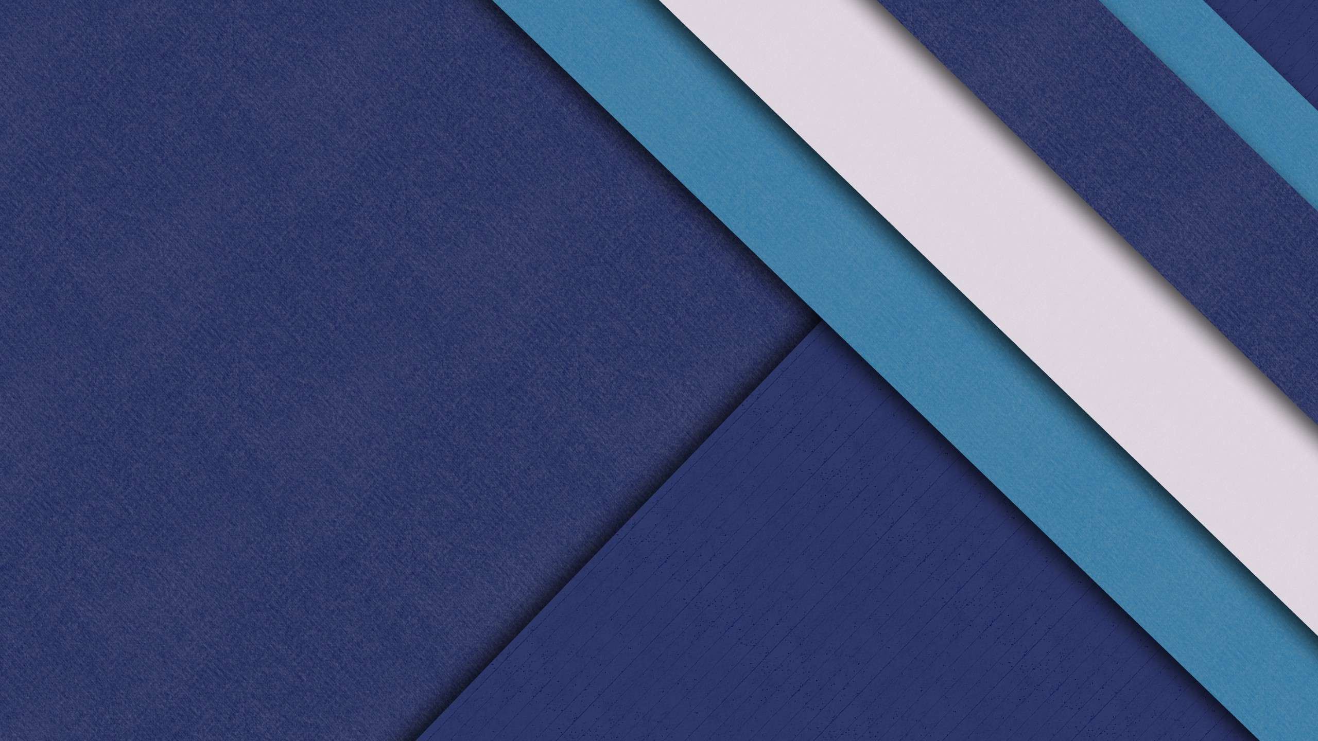 Abstract geometric shapes with blue and white textures HD Wallpaper