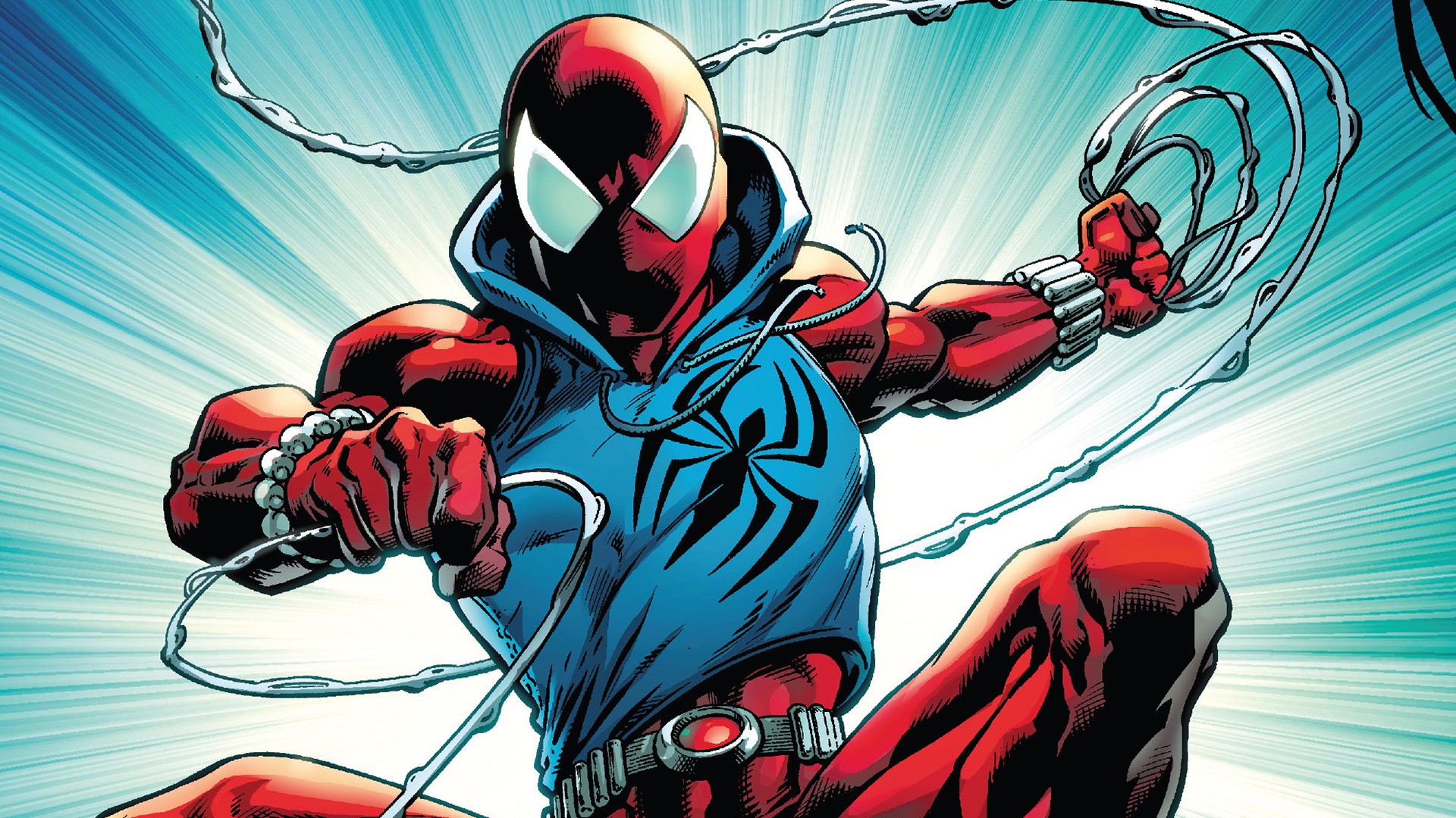 Scarlet Spider from Marvel Comics HD Wallpaper