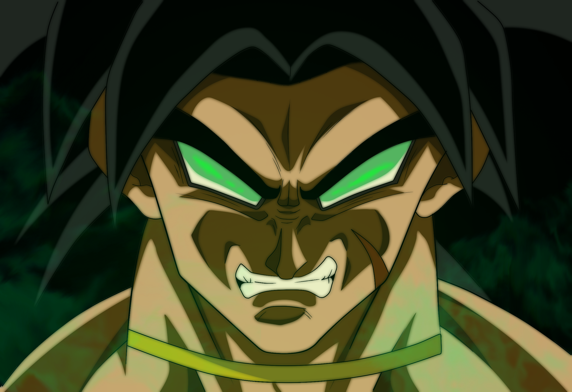 Broly from Dragon Ball Super HD Wallpaper