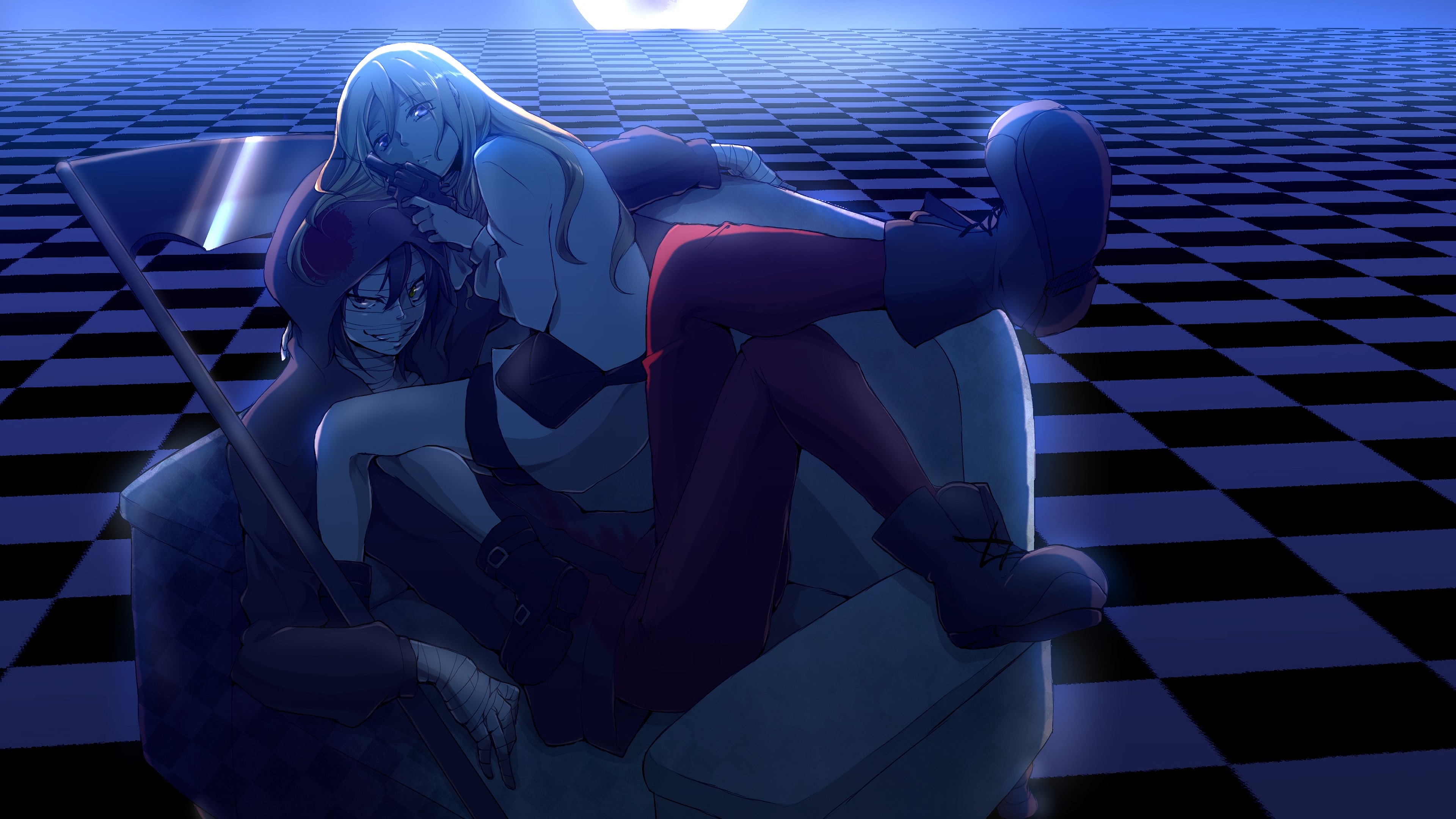 4K Angels of Death: Isaac Foster and Rachel Gardner HD Wallpaper