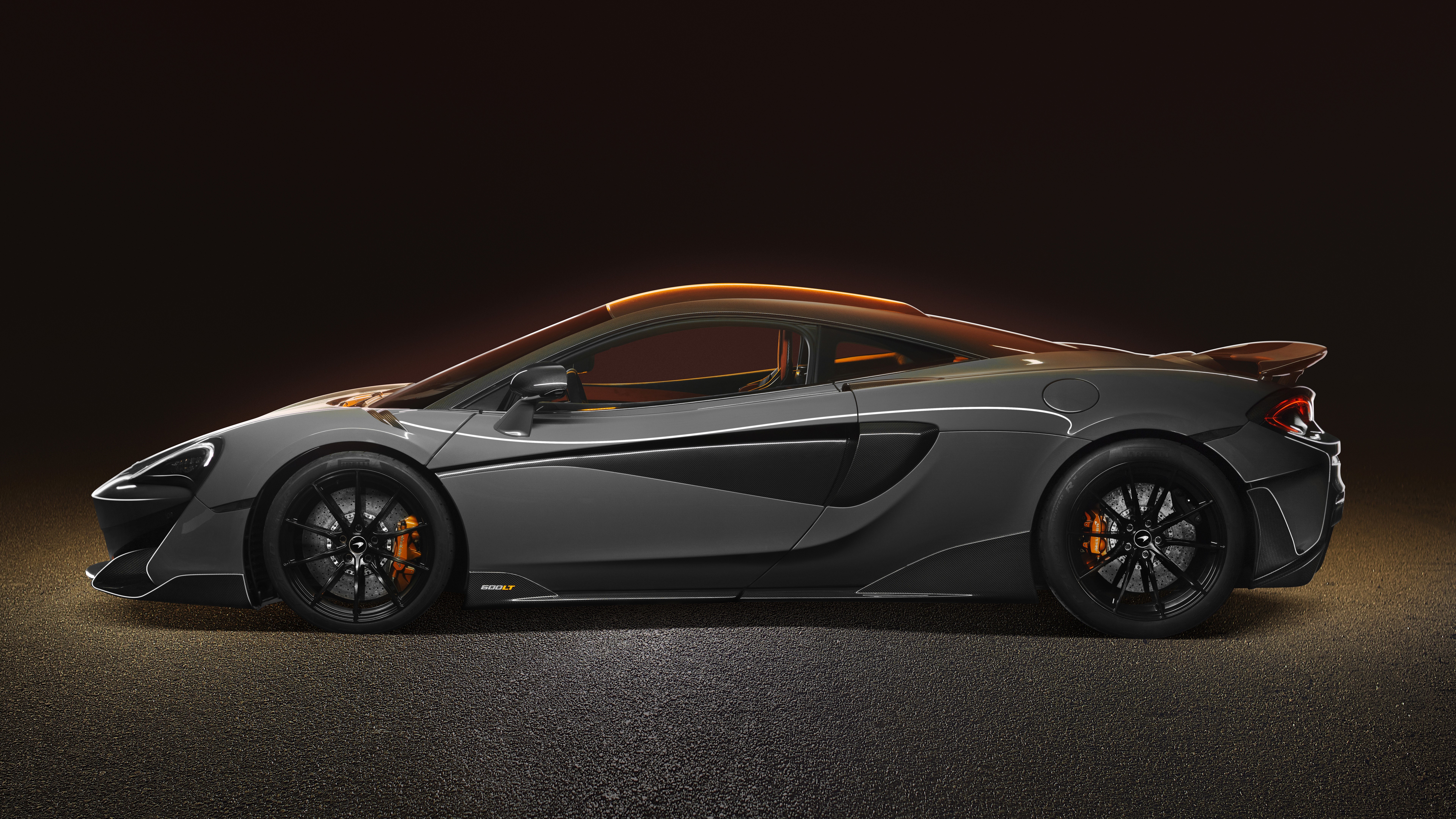 4K McLaren 600LT Side View Car HD Wallpaper